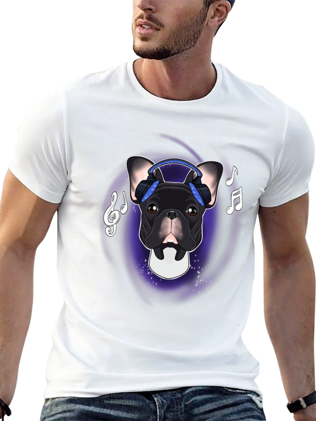 Dog DJ Graphic Tee