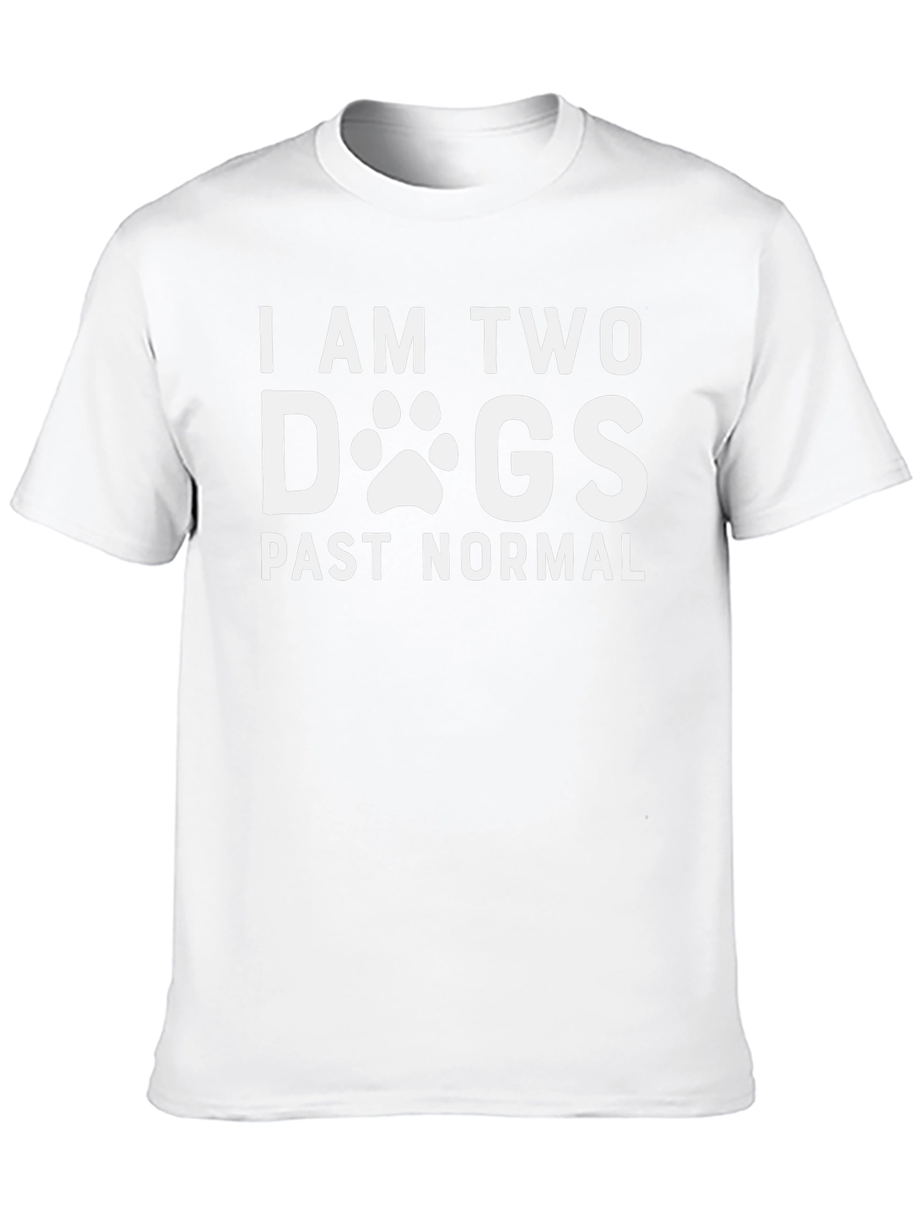 I AM TWO DOGS Past Normal T-Shirt