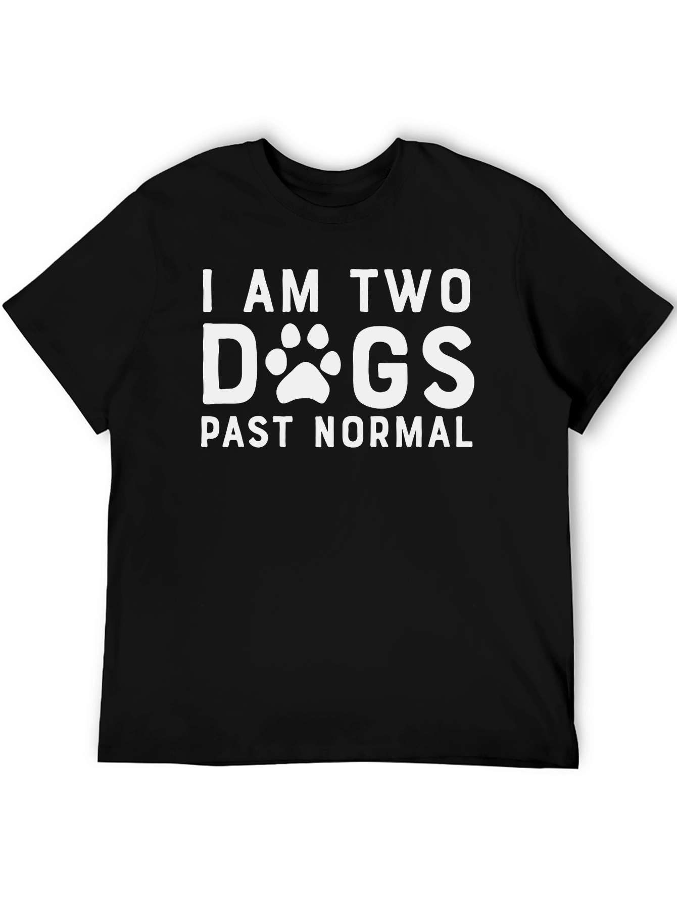 I AM TWO DOGS Past Normal T-Shirt
