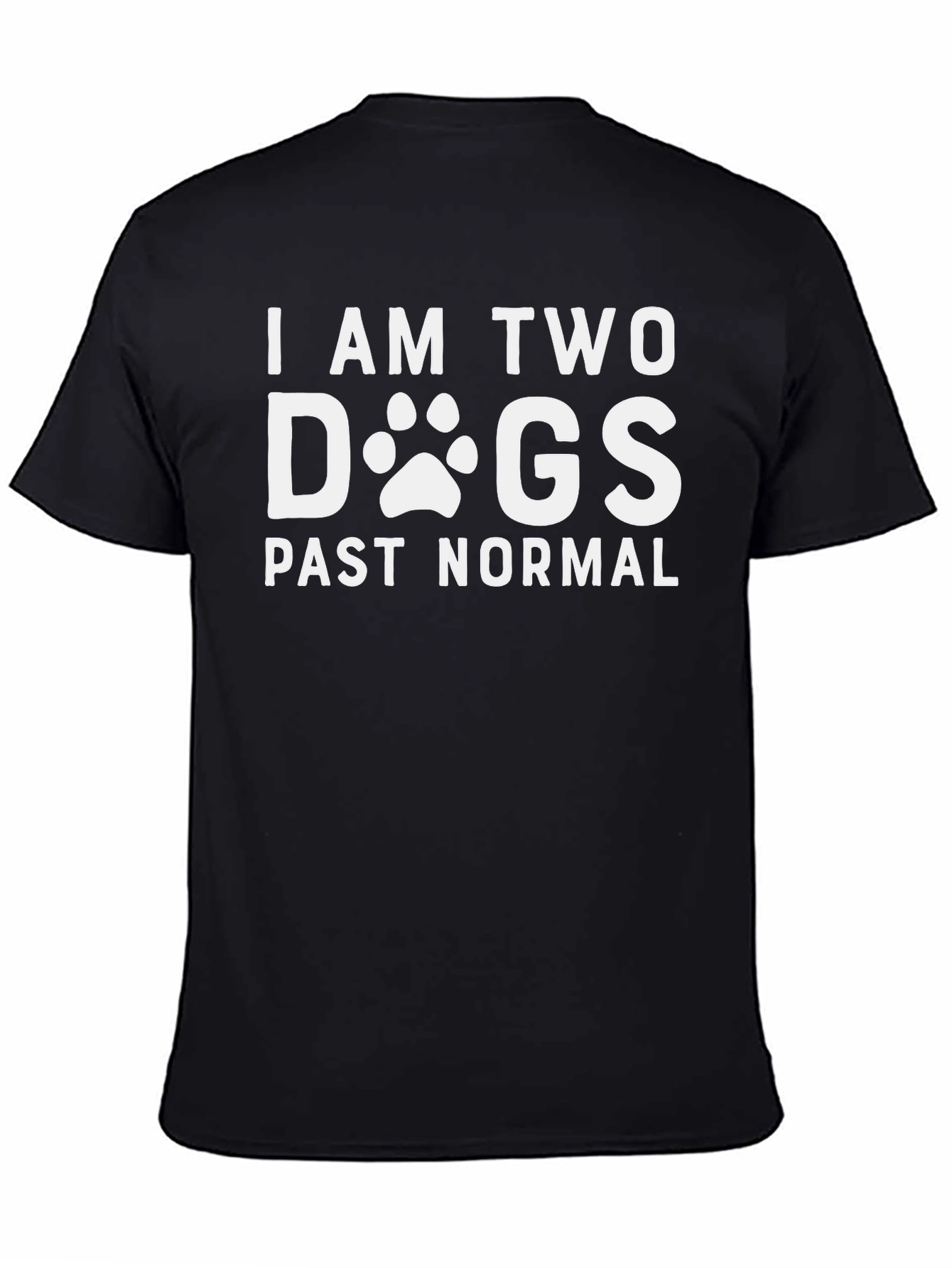 I AM TWO DOGS Past Normal T-Shirt