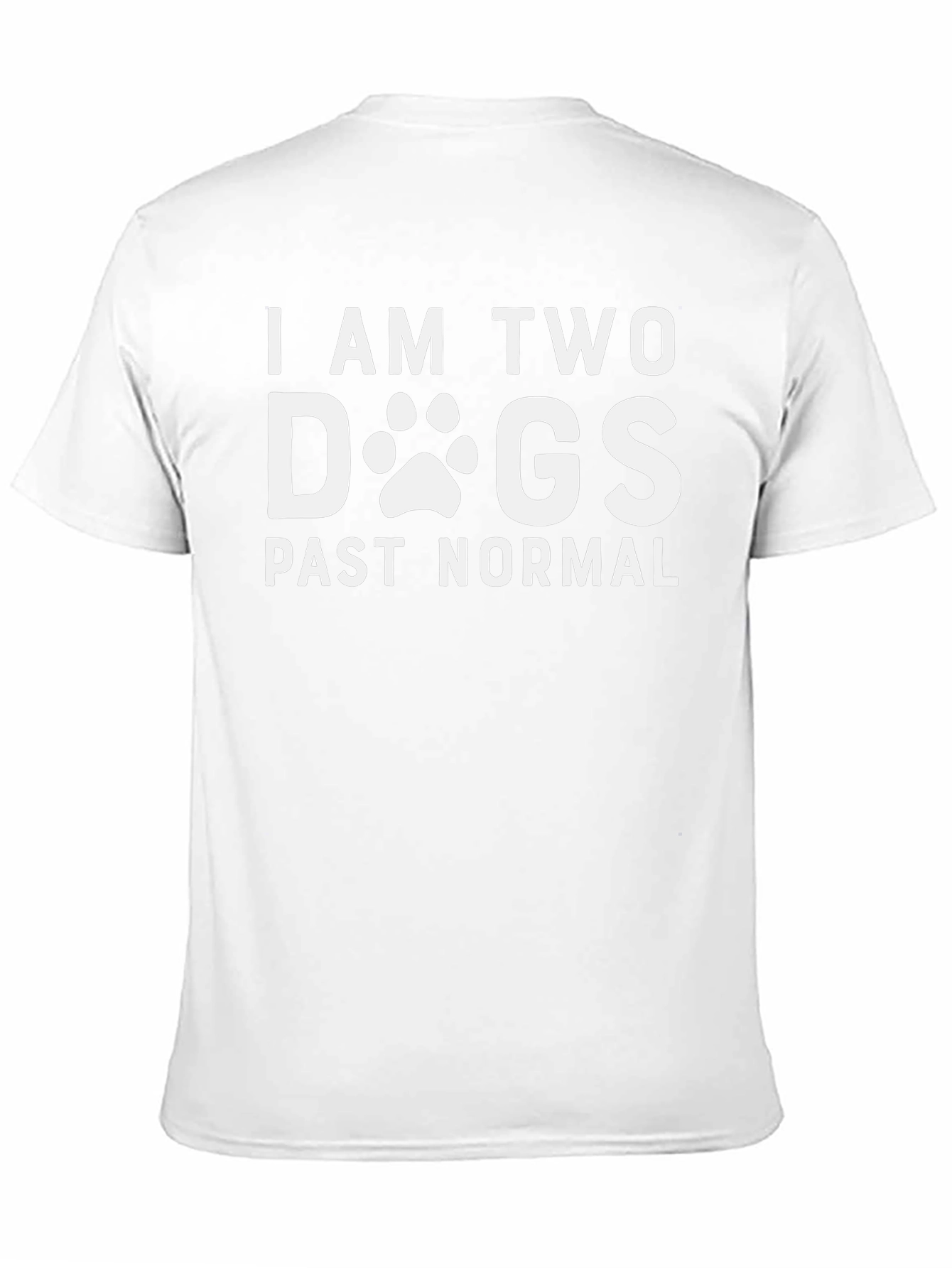 I AM TWO DOGS Past Normal T-Shirt