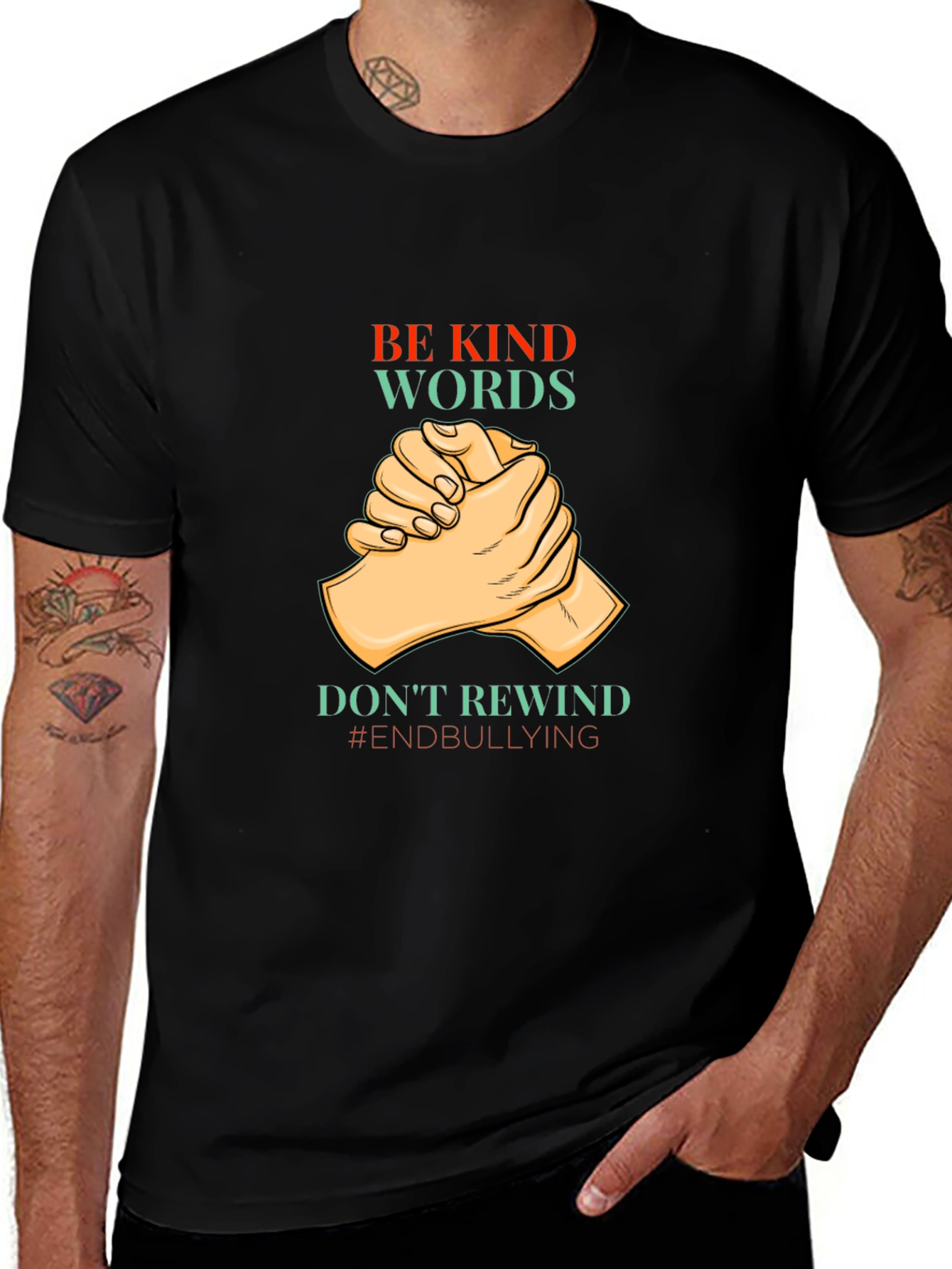 Be Kind Words T-Shirt Anti-Bullying Tee