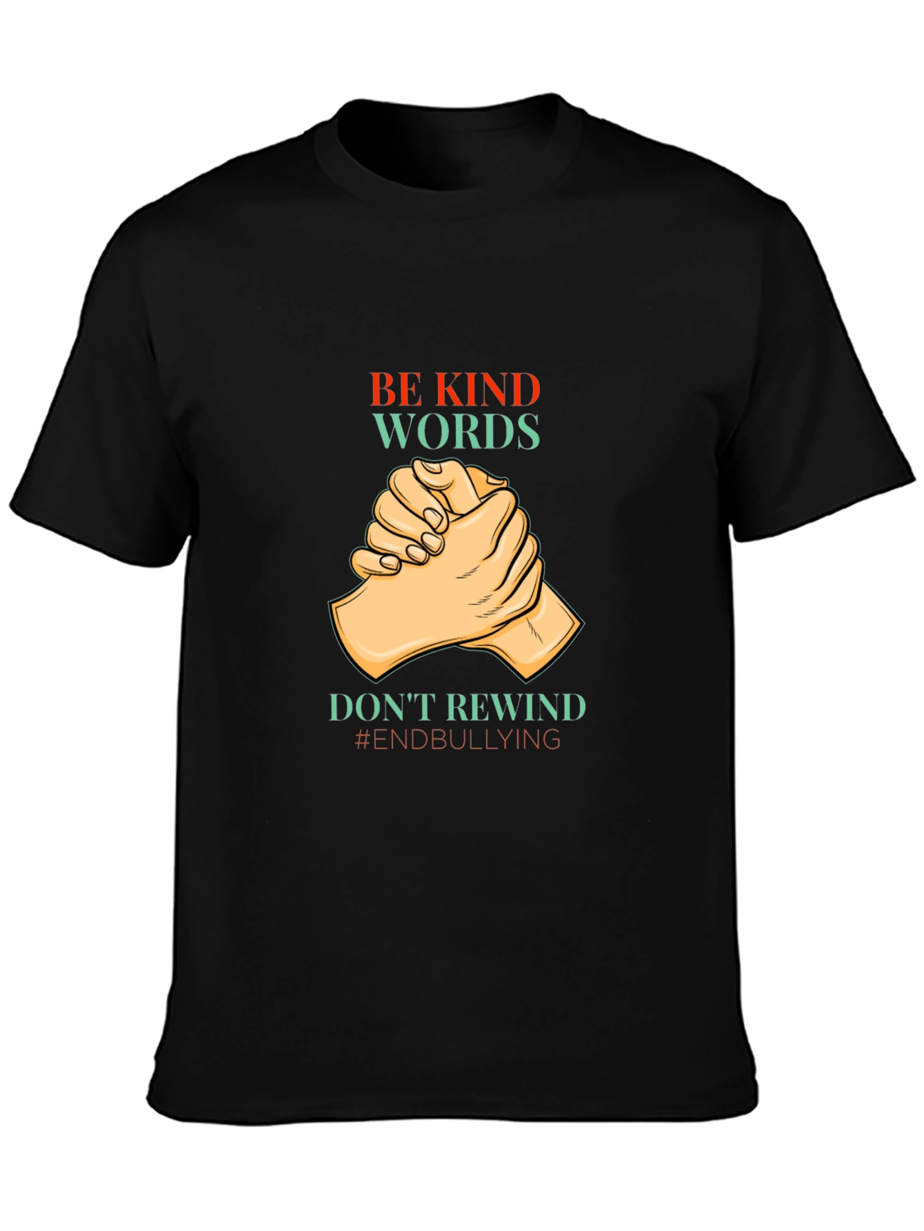 Be Kind Words T-Shirt Anti-Bullying Tee