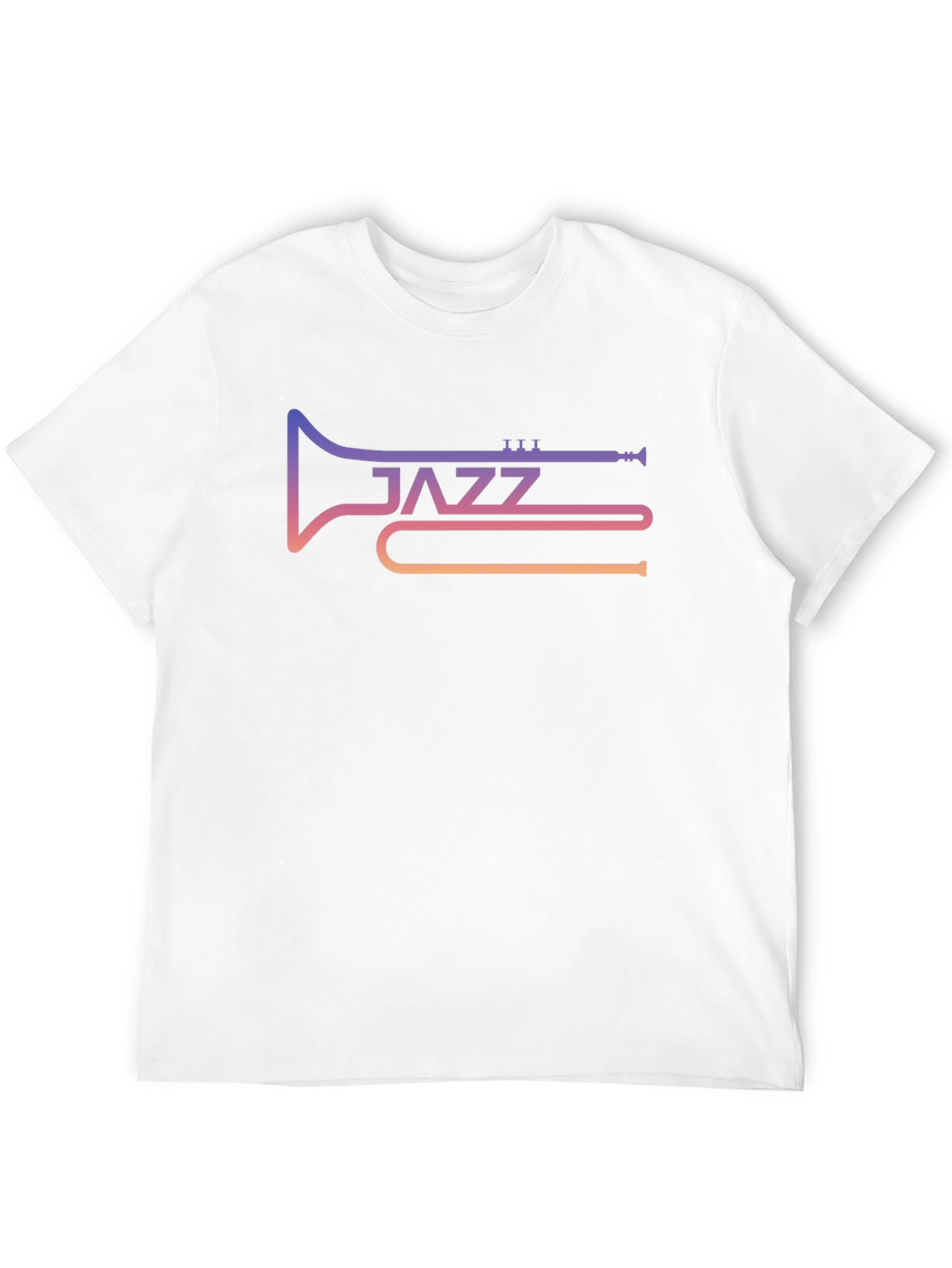 Jazz Music Trumpet Graphic T-Shirt