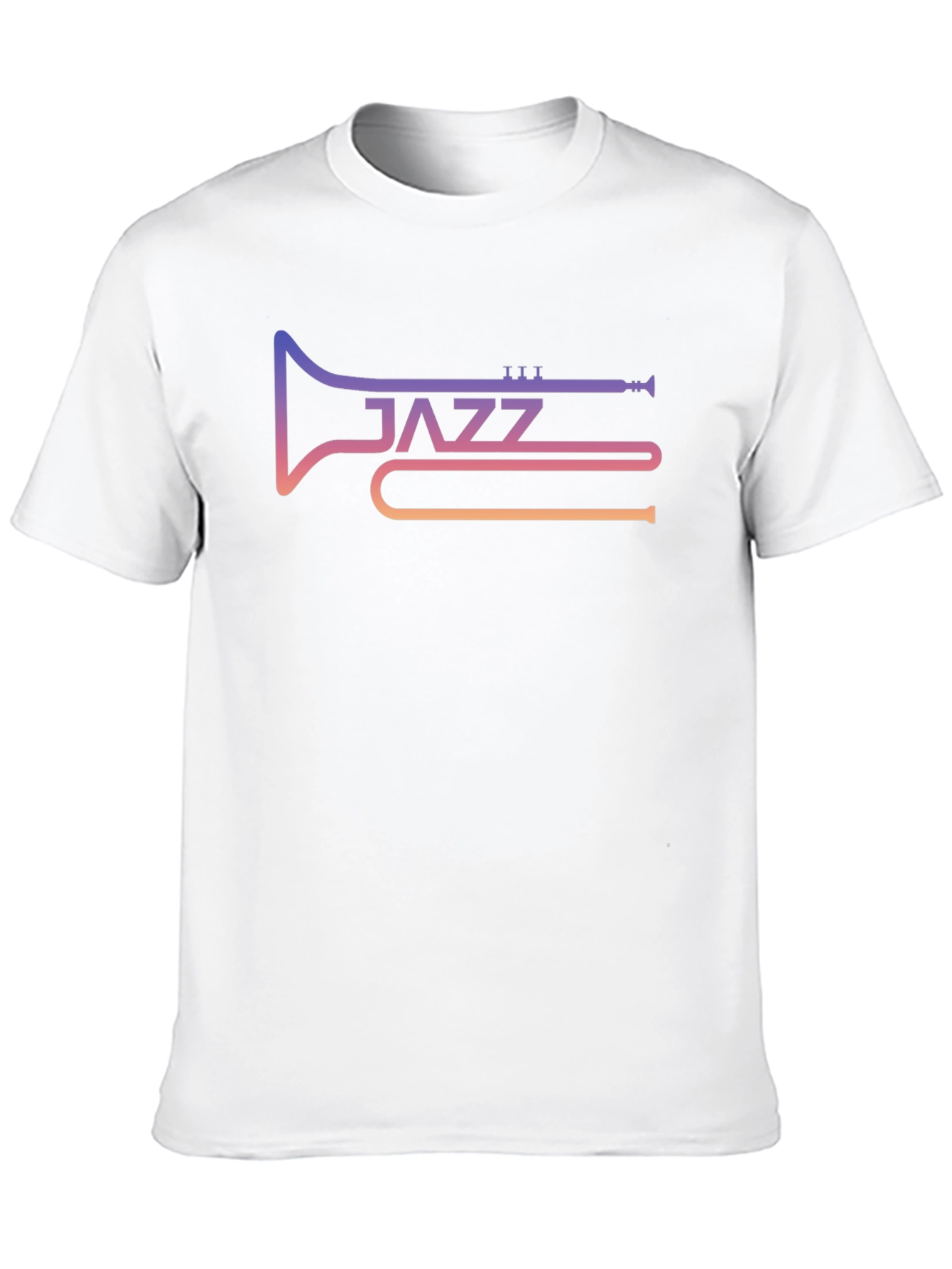 Jazz Music Trumpet Graphic T-Shirt