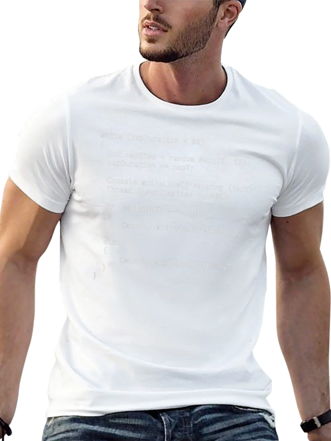 Programmer Humor T-Shirt - Code Napping