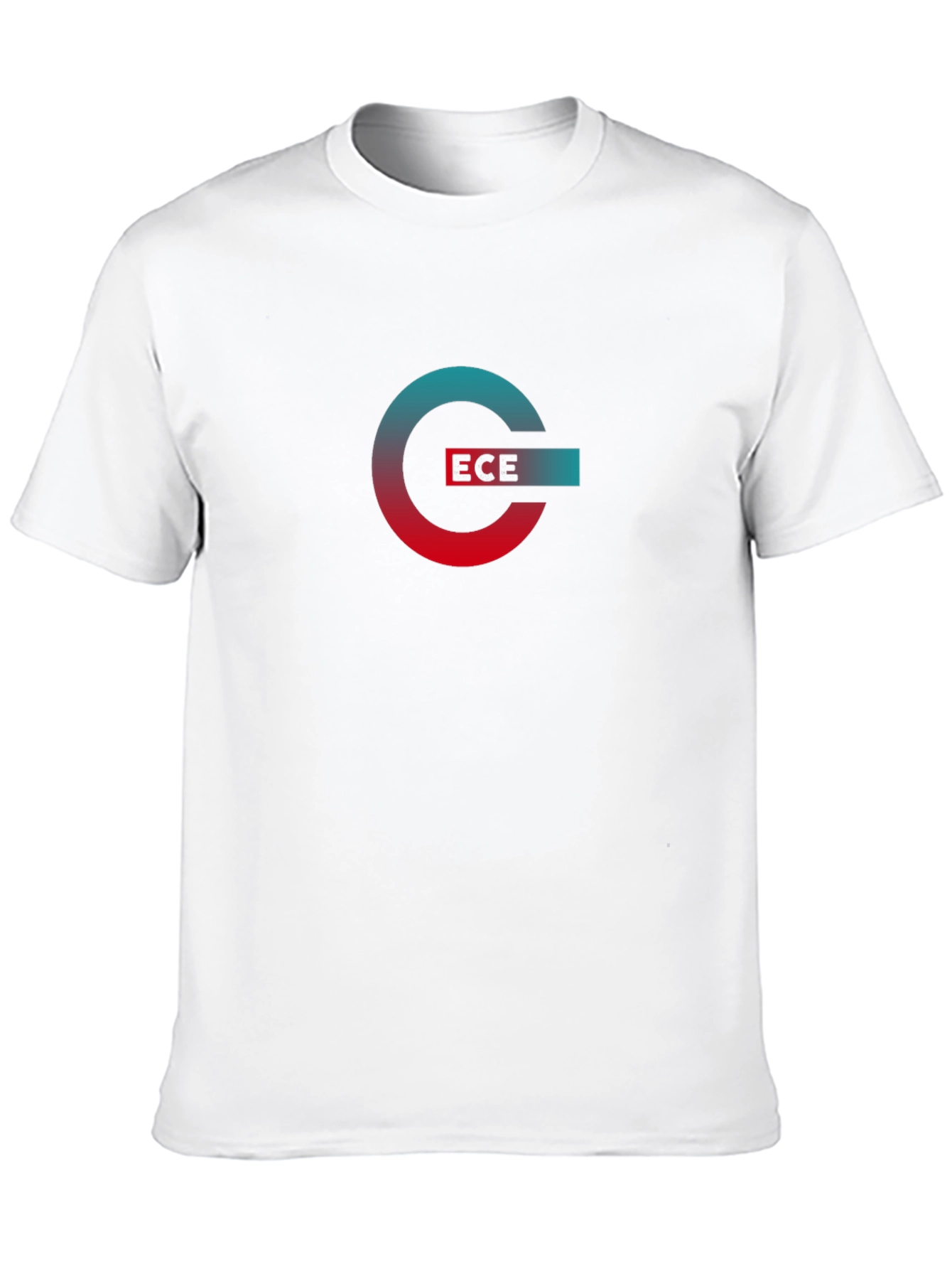 ECE Gradient Logo Black T-Shirt