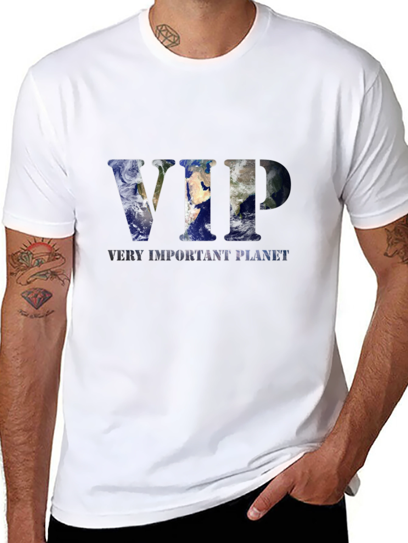 VIP Very Important Planet Graphic T-Shirt