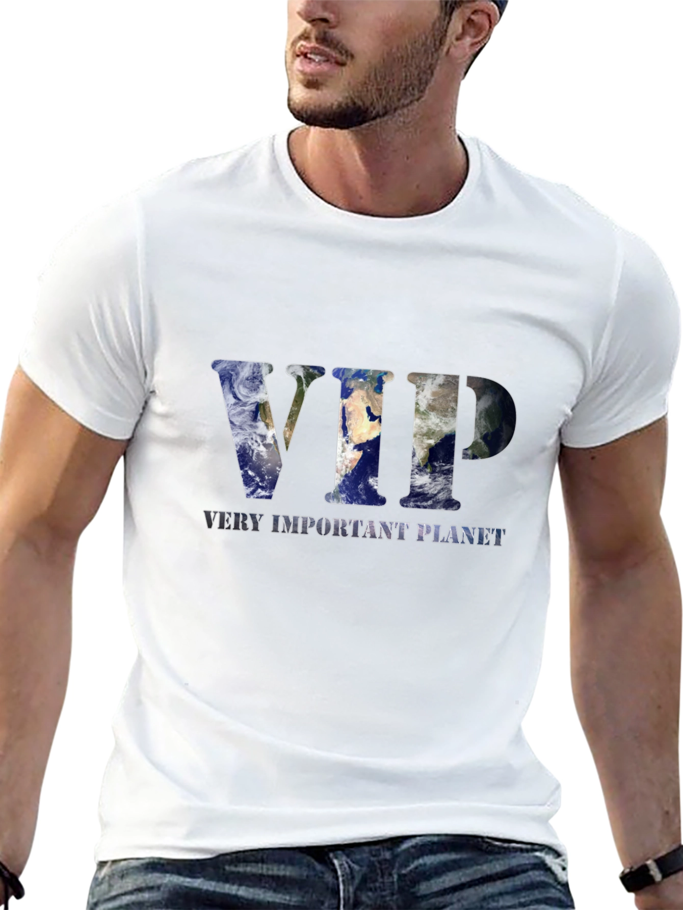 VIP Very Important Planet Graphic T-Shirt