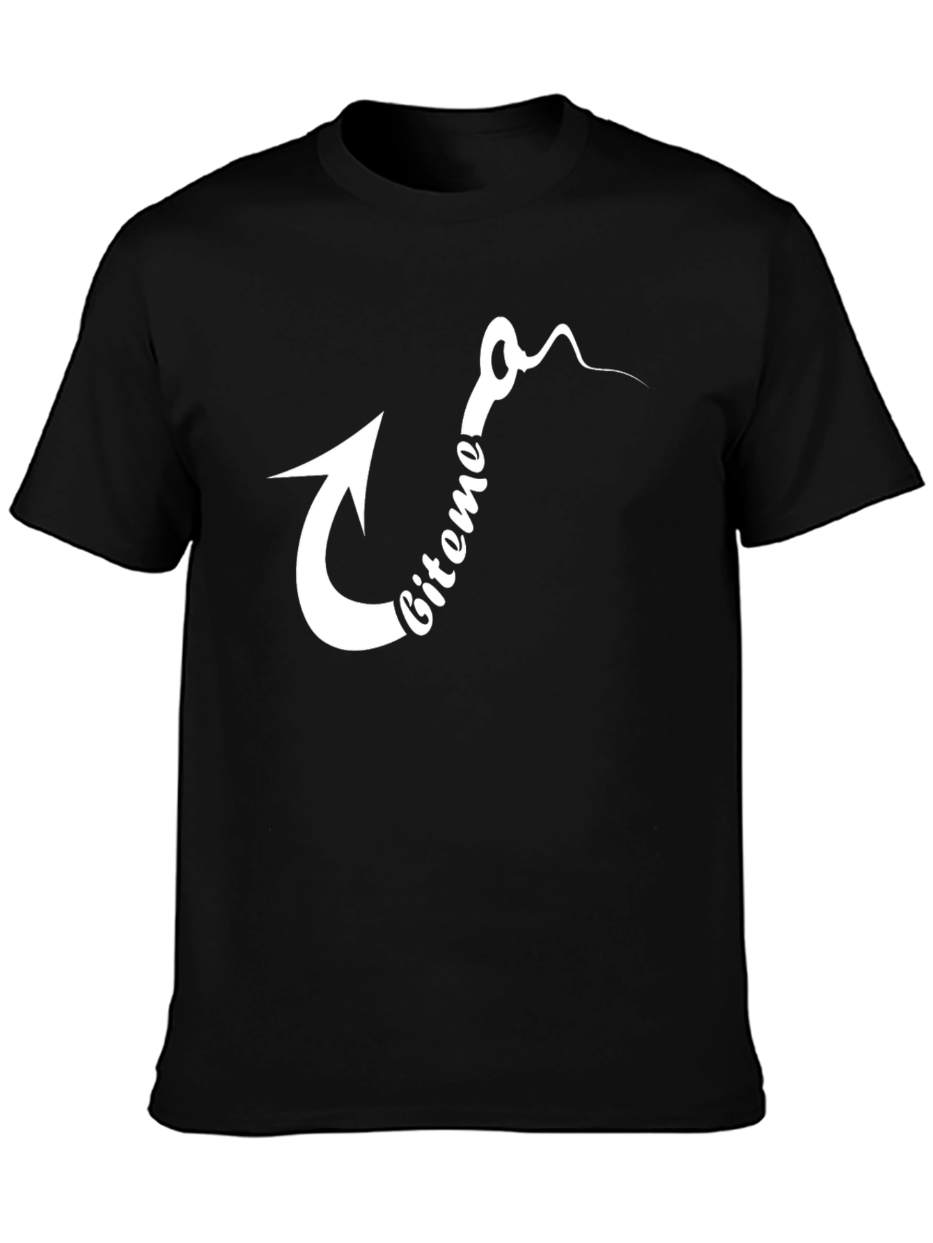 Biteme Fishing Hook T-Shirt - Unique Angler Tee