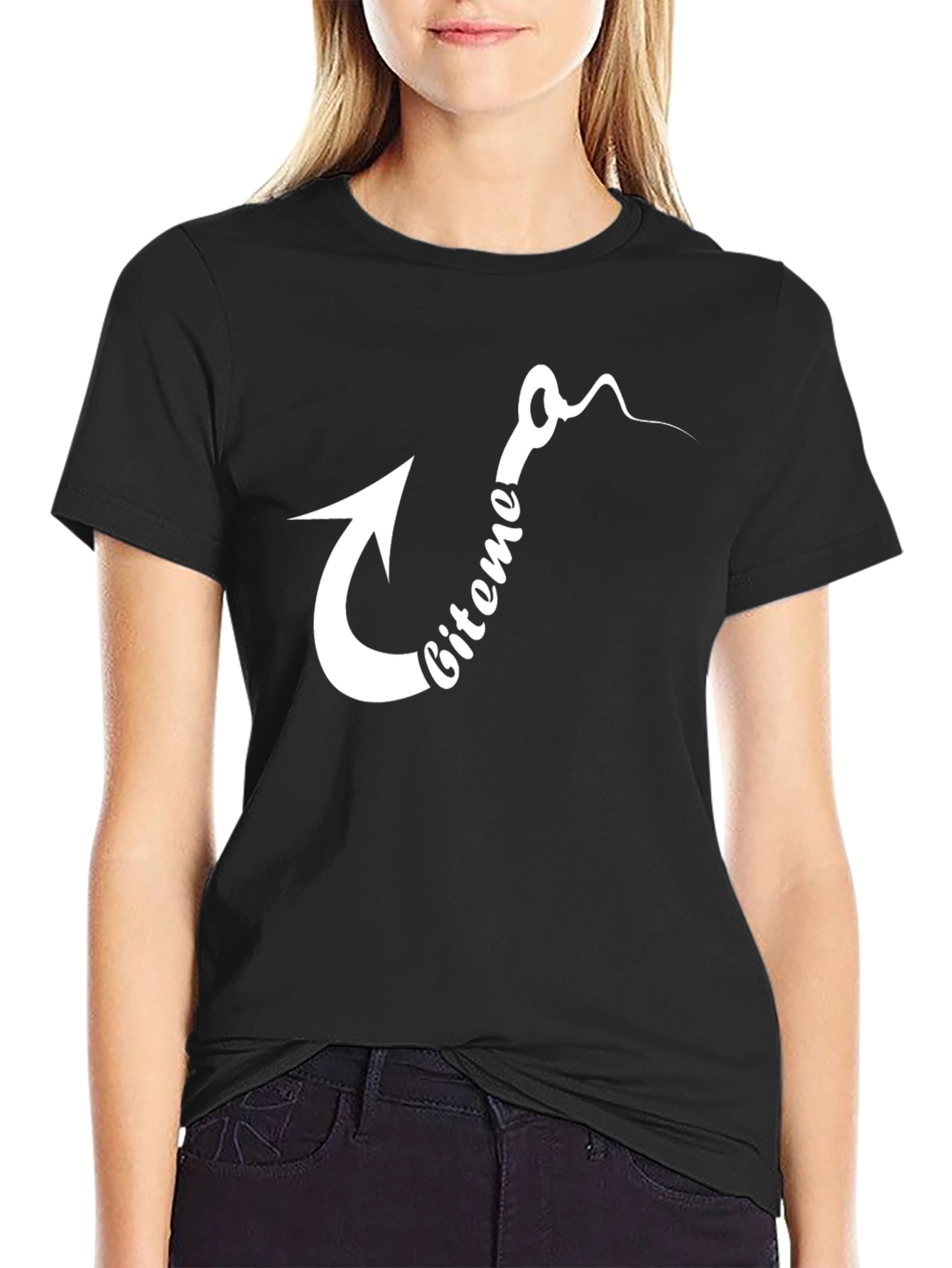 Biteme Fishing Hook T-Shirt - Unique Angler Tee