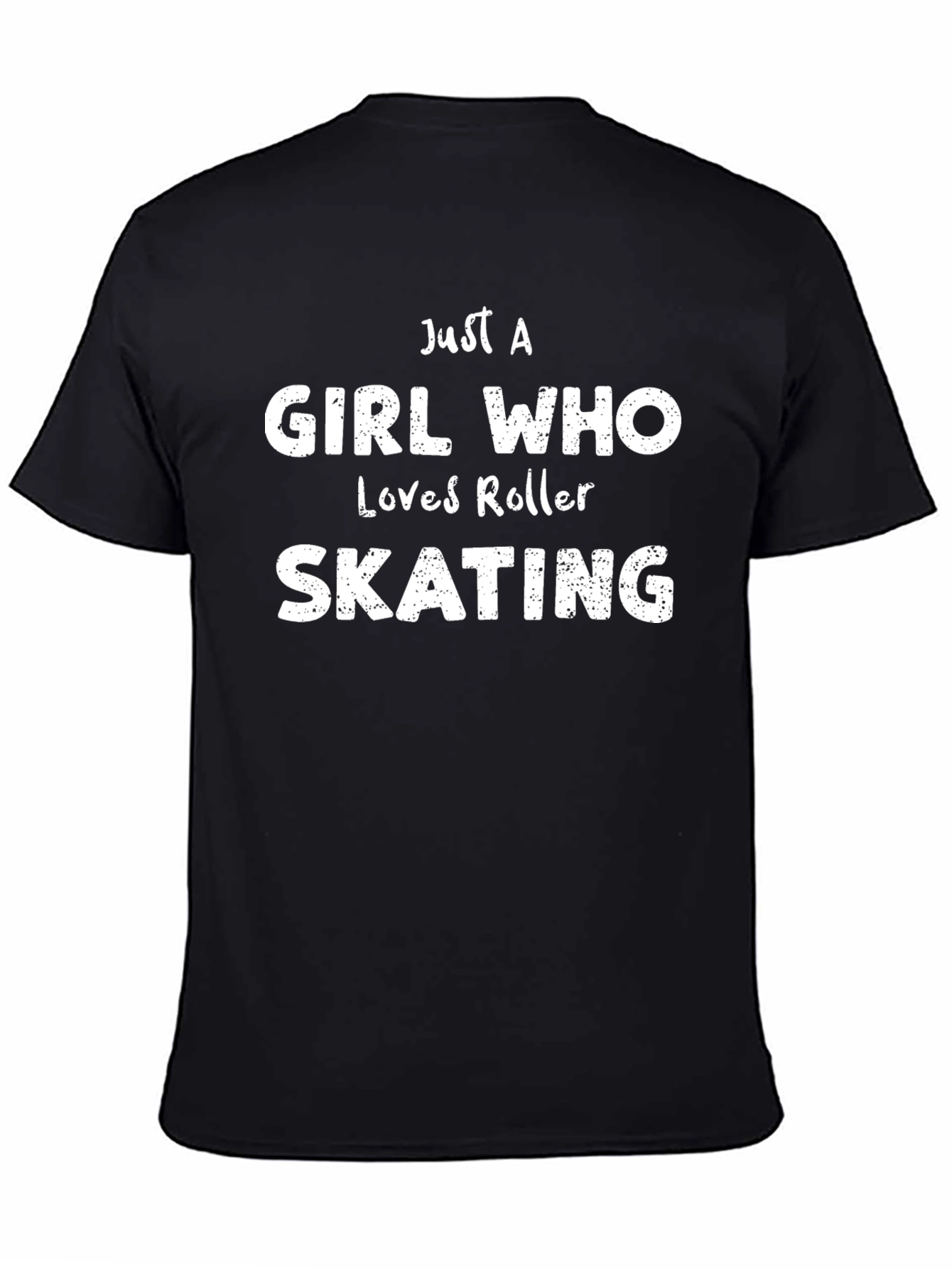 Just A Girl Who Loves Roller Skating T-Shirt
