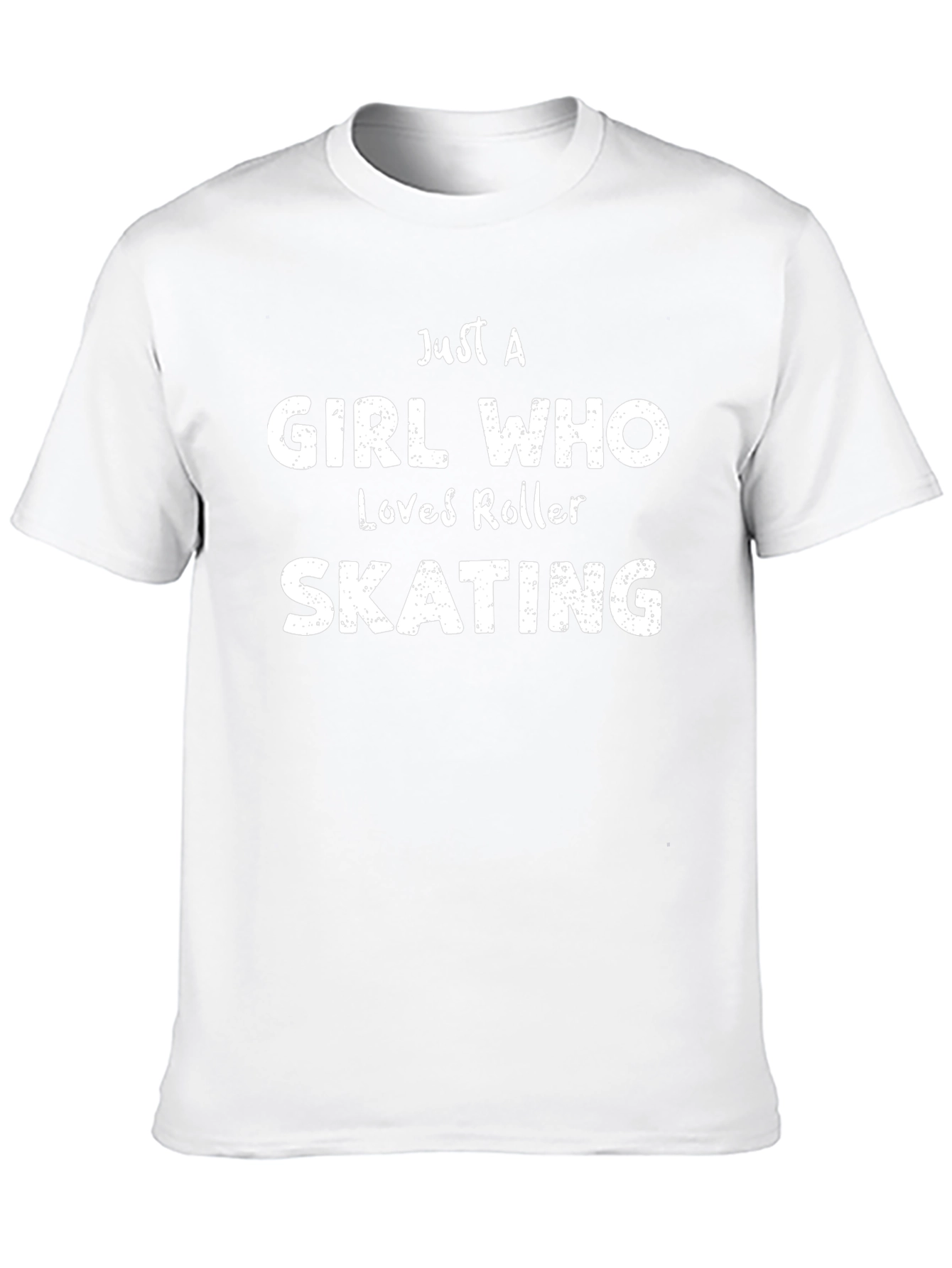 Just A Girl Who Loves Roller Skating T-Shirt