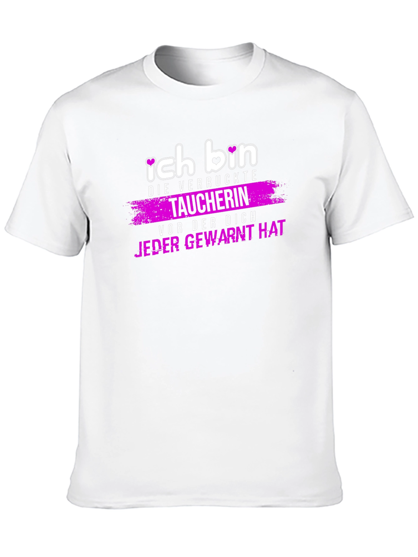 Ich Bin Die Verruckte Taucherin Shirt