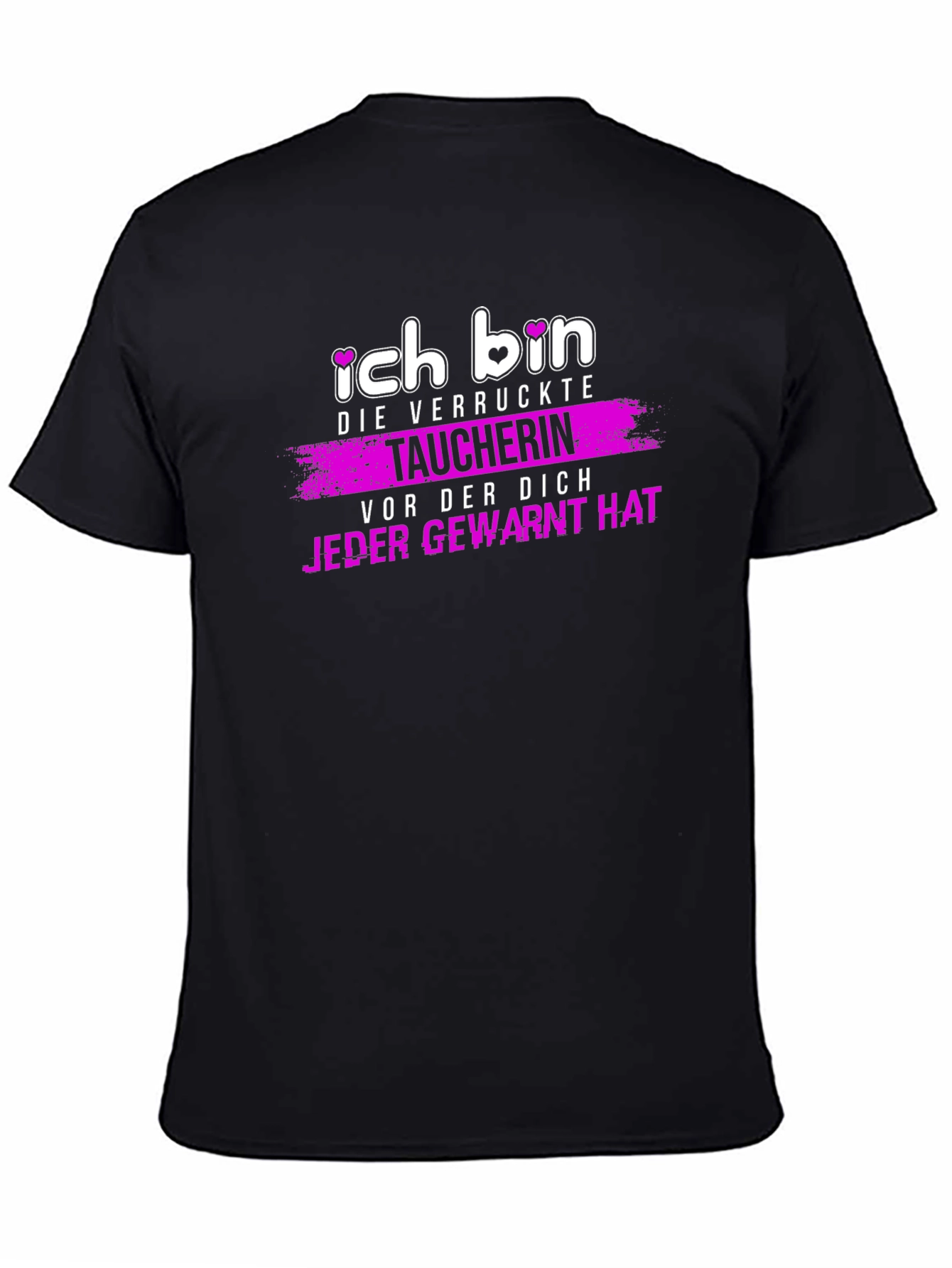 Ich Bin Die Verruckte Taucherin Shirt