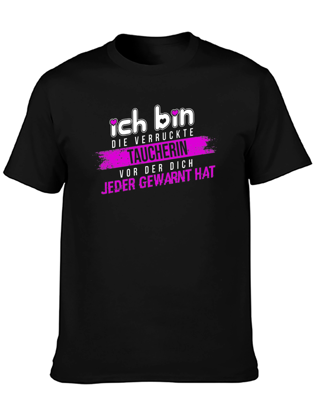 Ich Bin Die Verruckte Taucherin Shirt