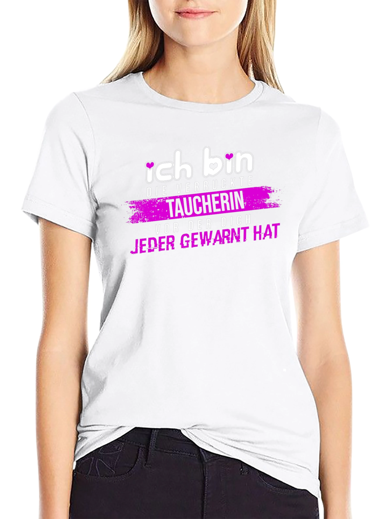 Ich Bin Die Verruckte Taucherin Shirt