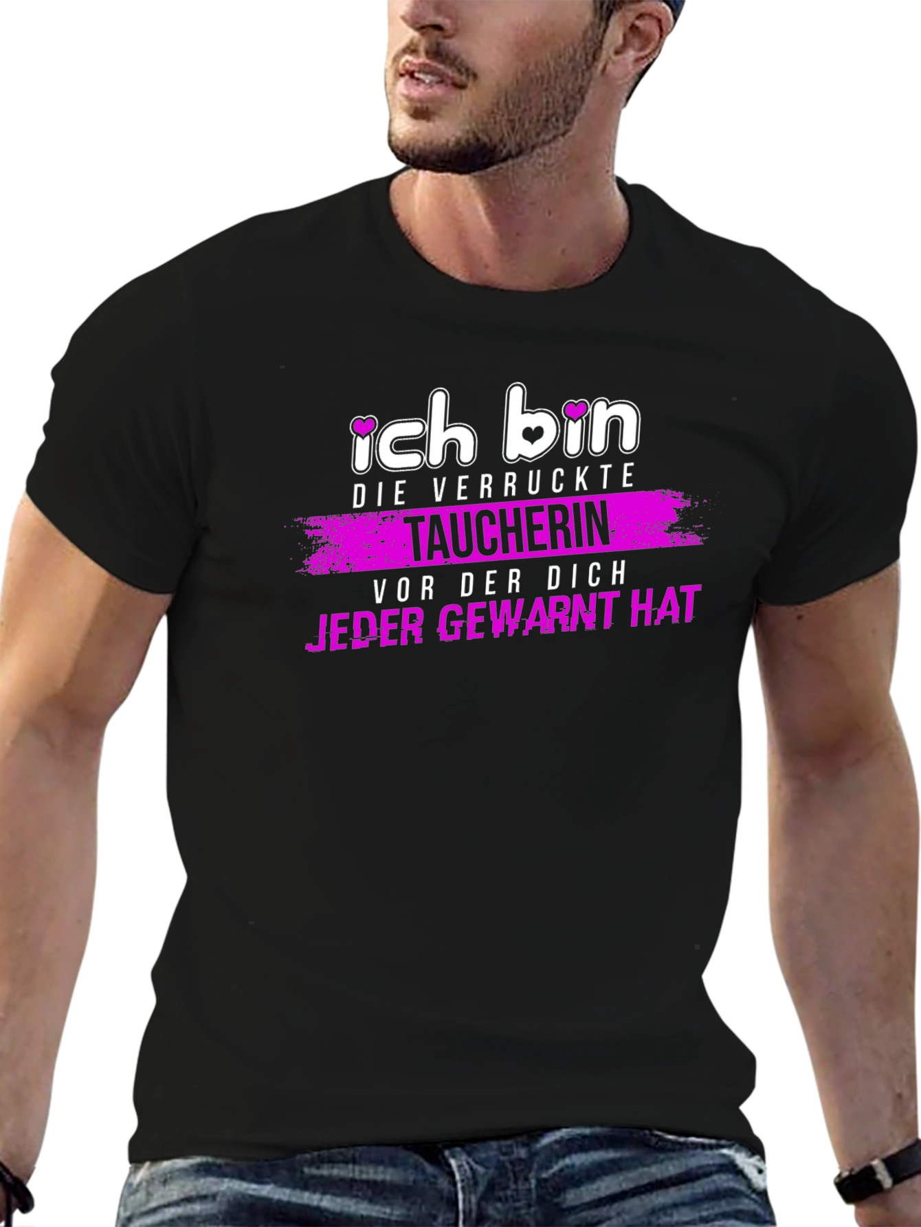 Ich Bin Die Verruckte Taucherin Shirt