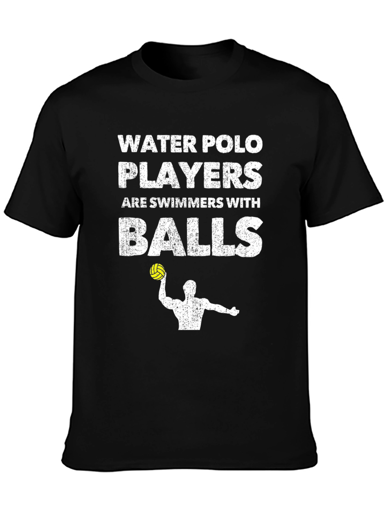 Water Polo Players Graphic T-Shirt