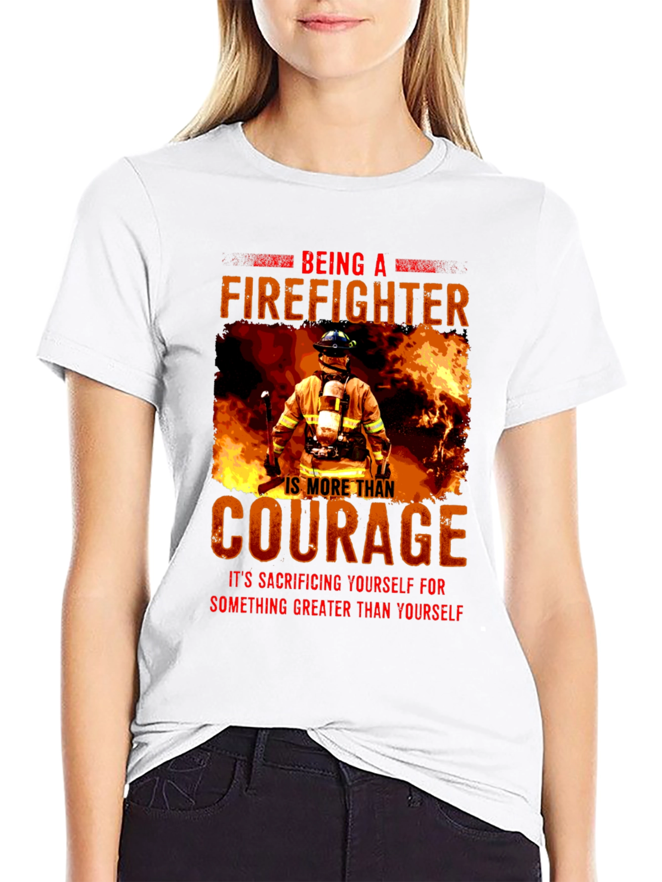 Firefighter Courage T-Shirt