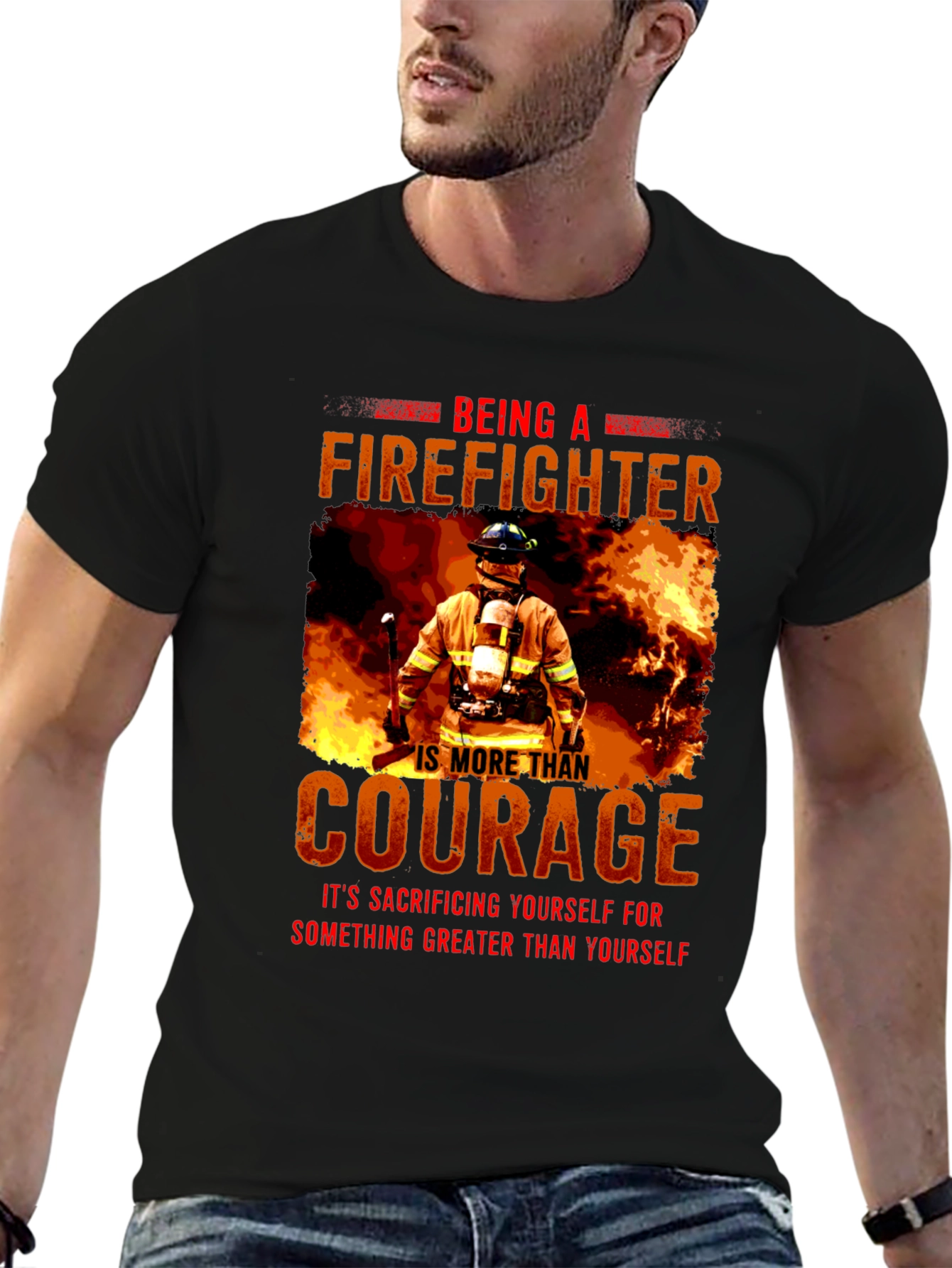 Firefighter Courage T-Shirt