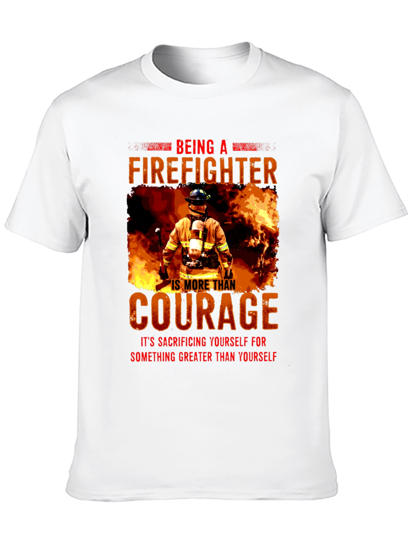 Firefighter Courage T-Shirt