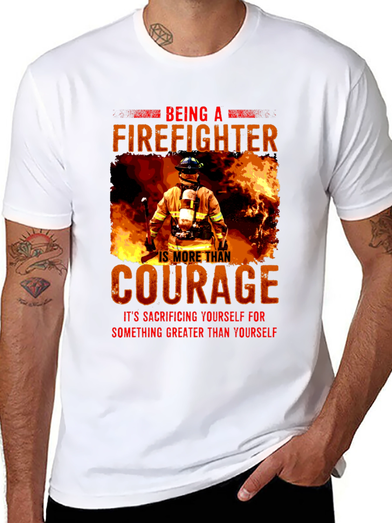 Firefighter Courage T-Shirt