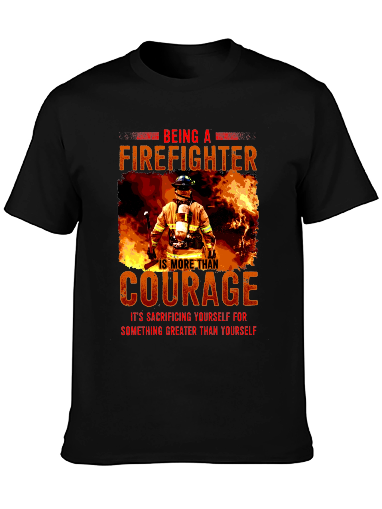 Firefighter Courage T-Shirt