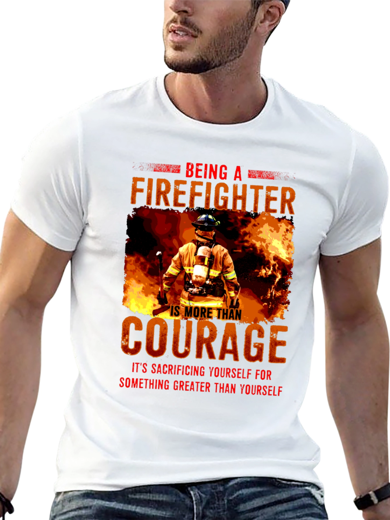 Firefighter Courage T-Shirt
