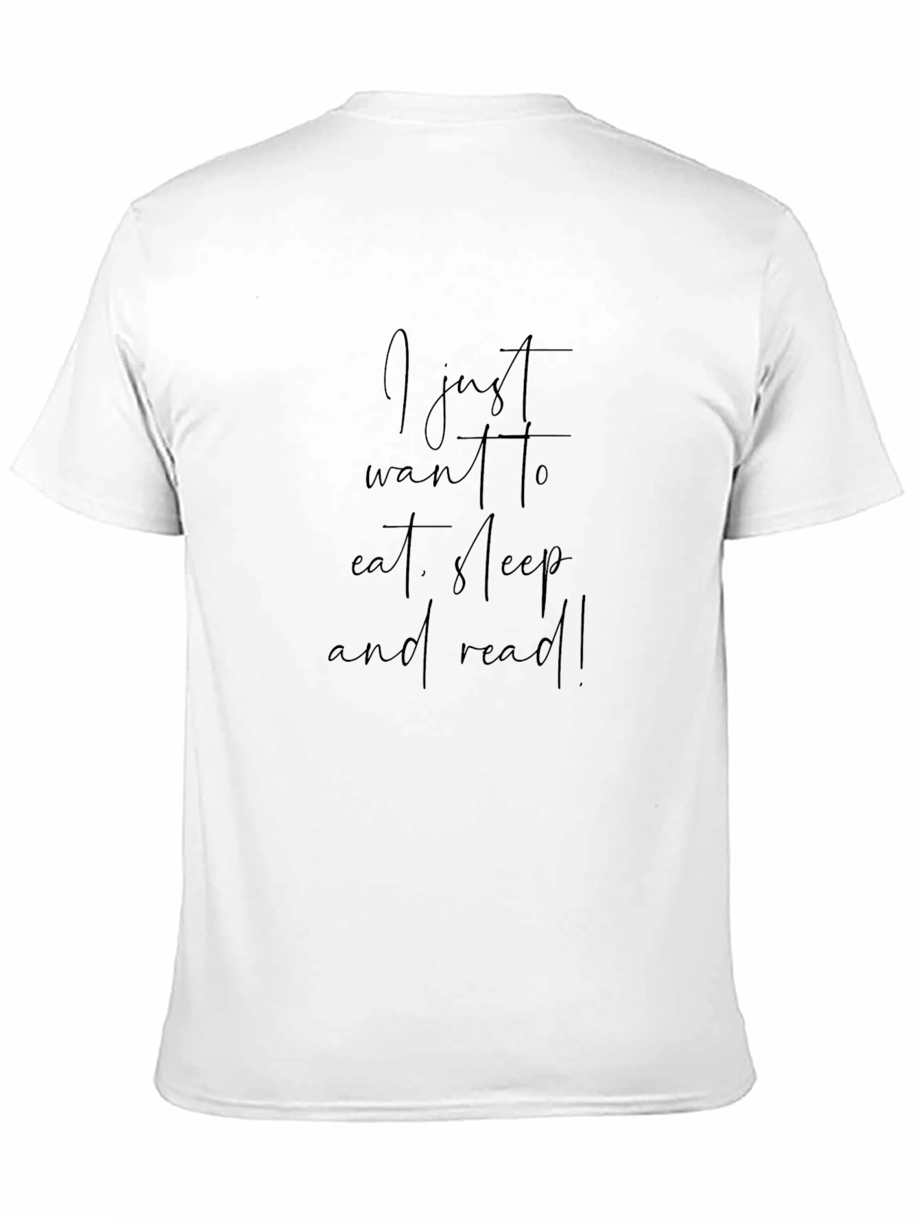 Eat Sleep Read Graphic T-Shirt