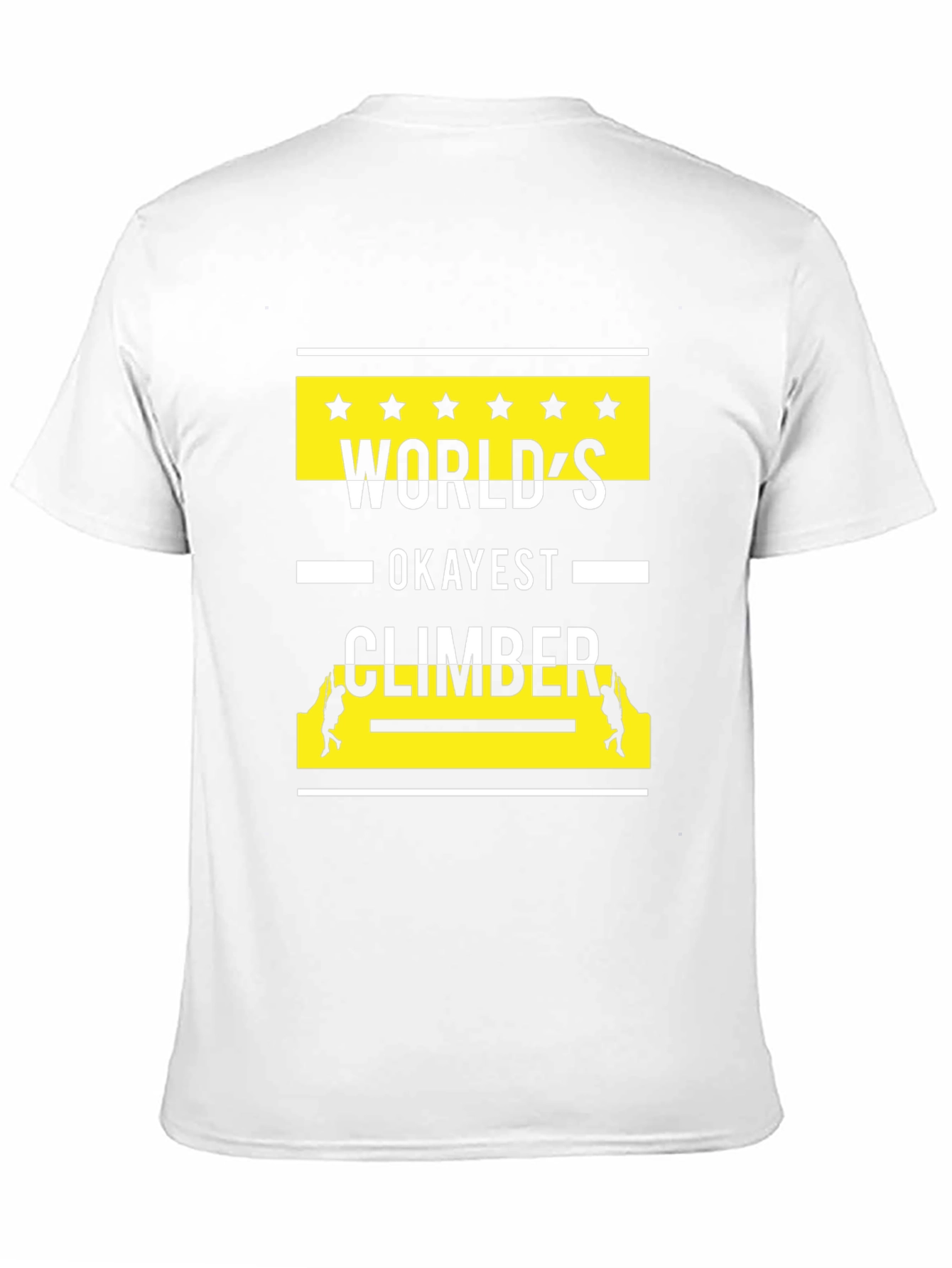 Worlds Okayest Climber Graphic T-Shirt