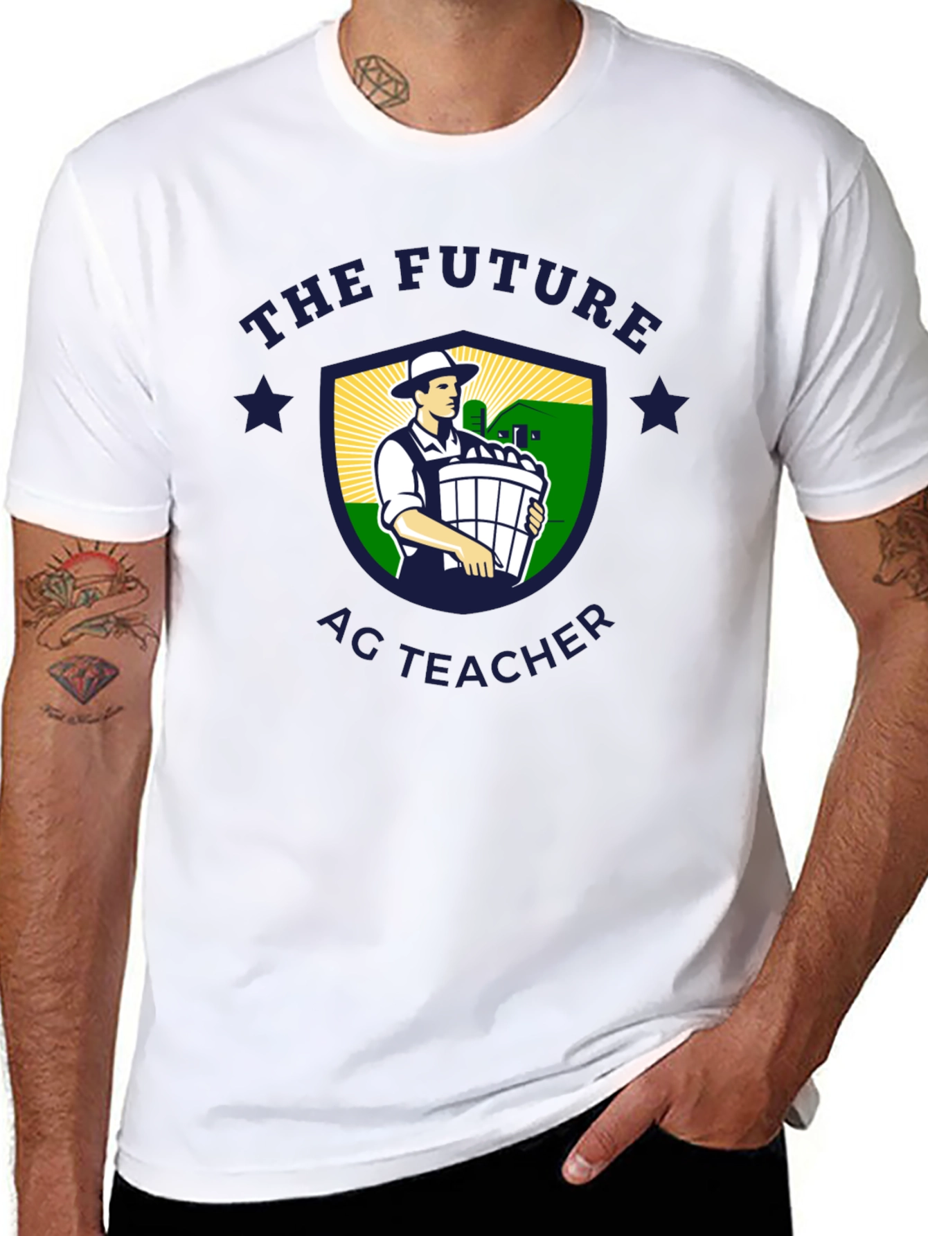 Future Ag Teacher T-Shirt - Farm Life