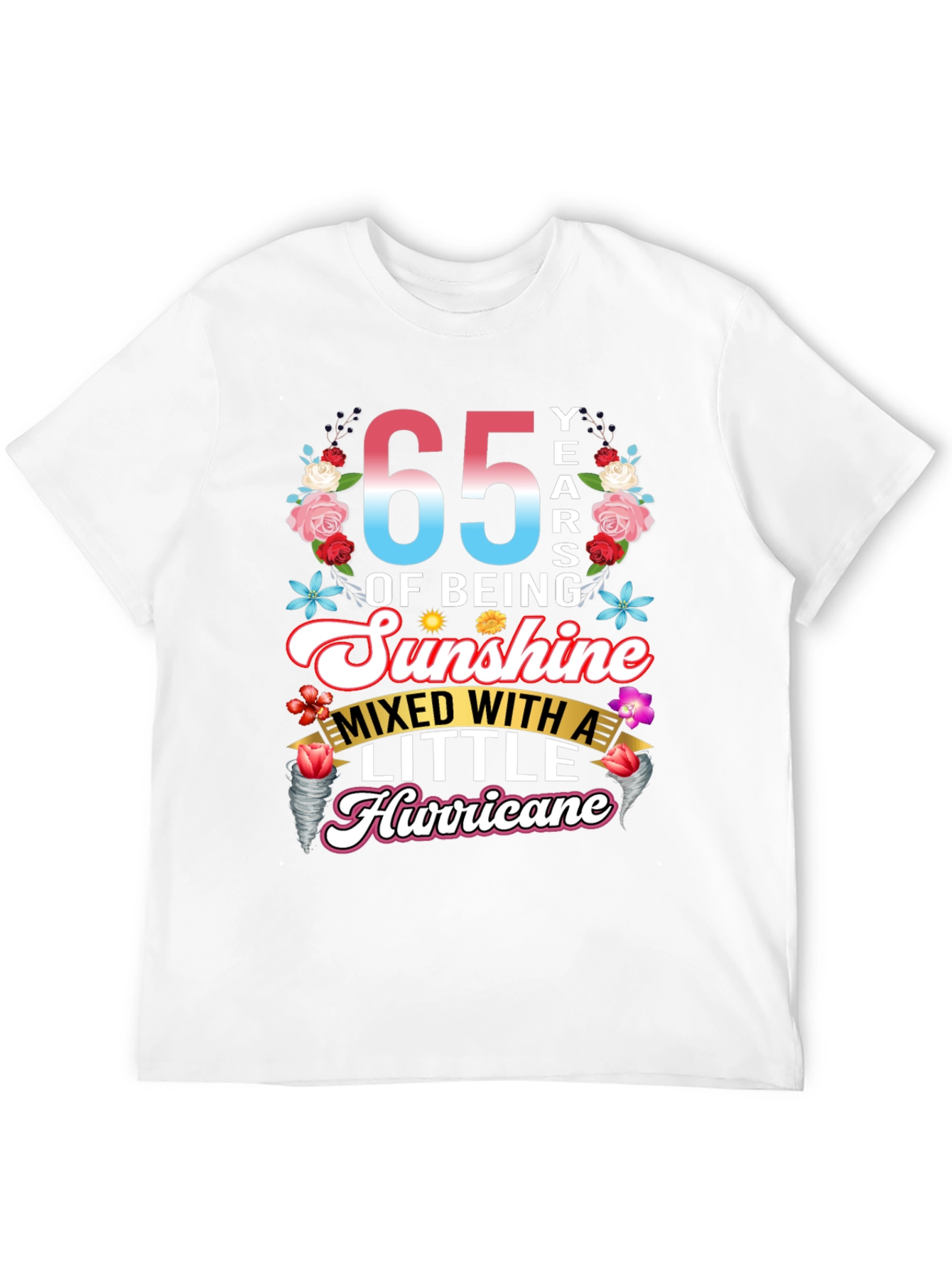 65 Years of Sunshine Hurricane T-Shirt
