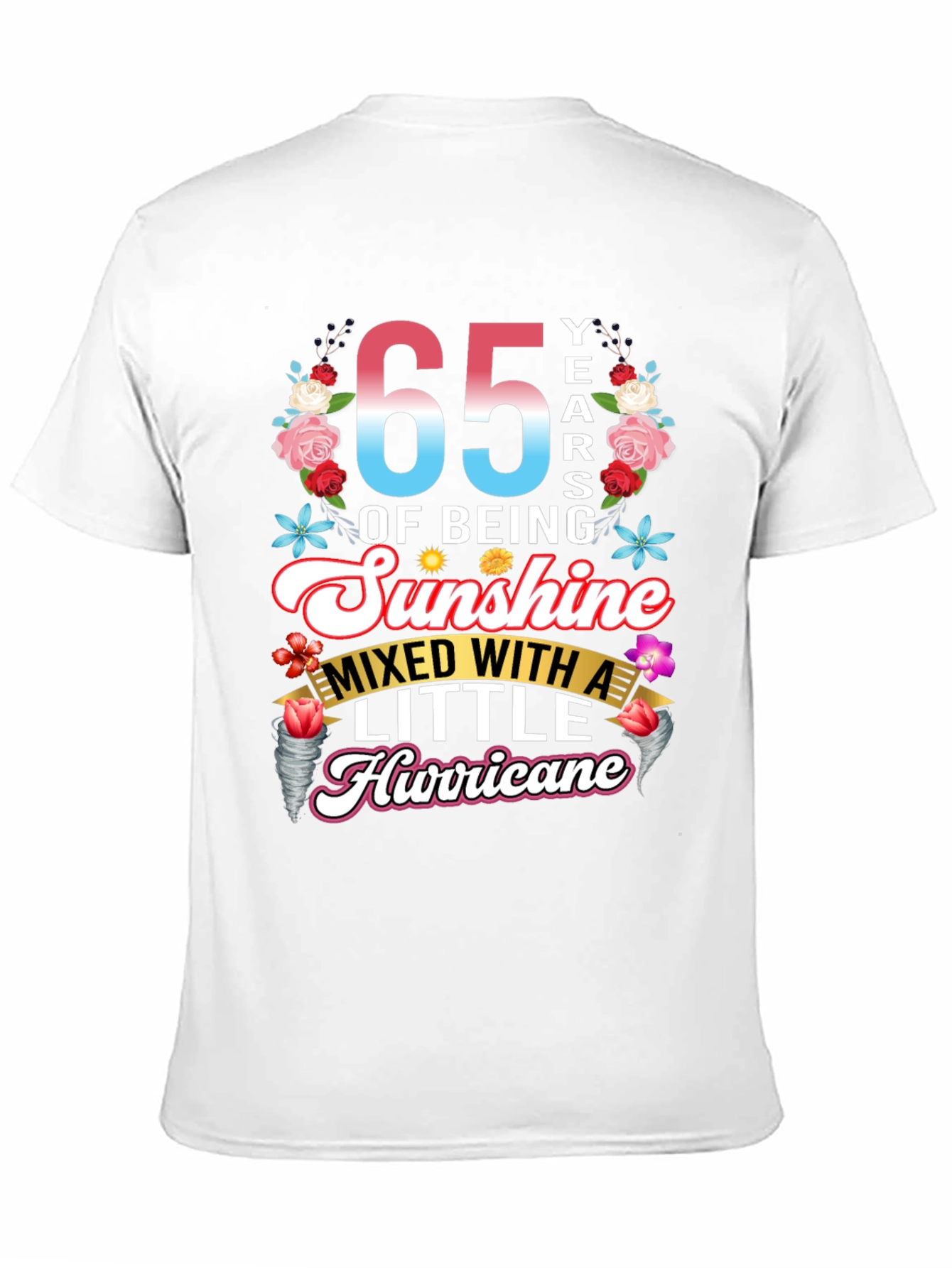 65 Years of Sunshine Hurricane T-Shirt