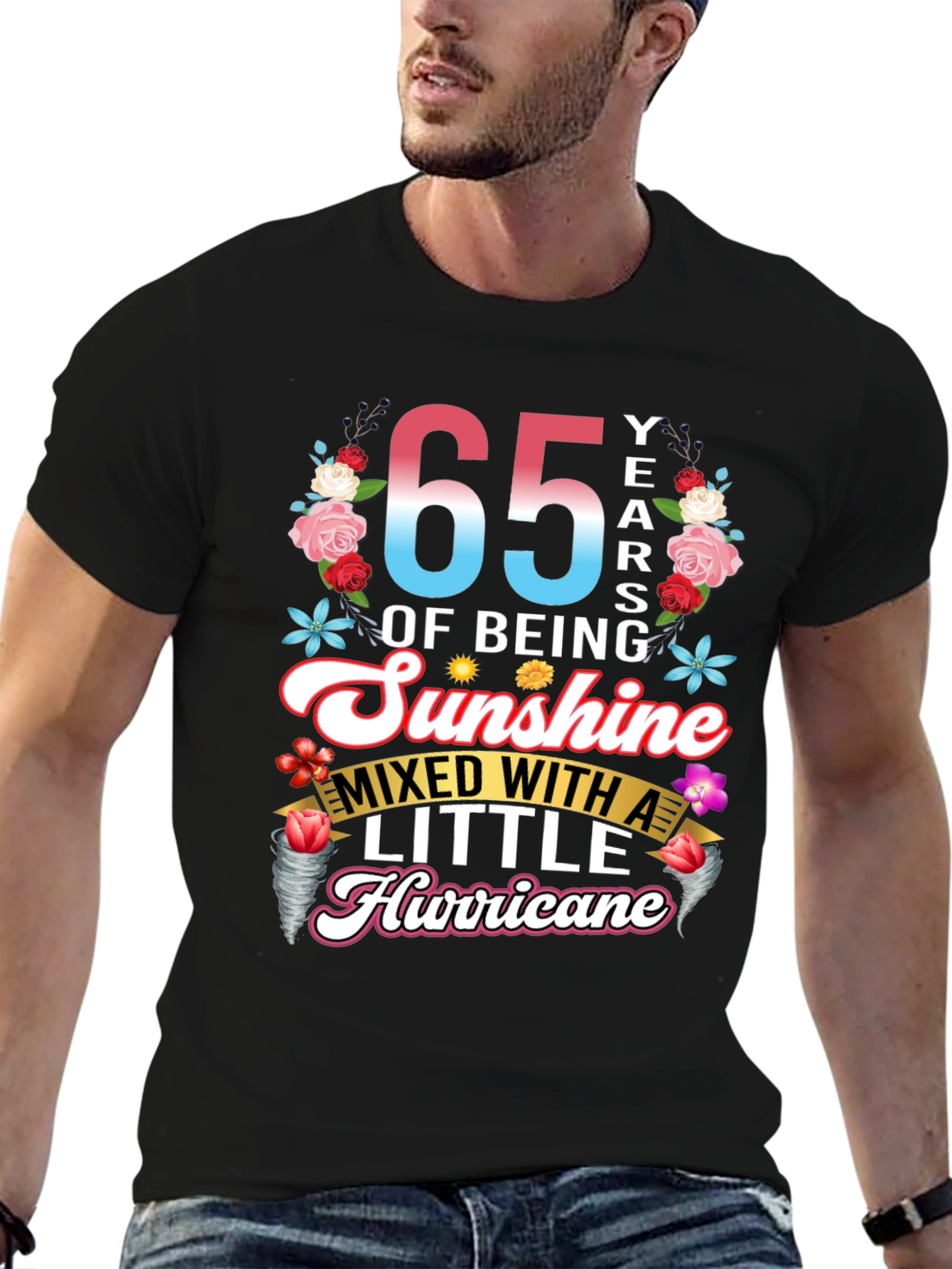 65 Years of Sunshine Hurricane T-Shirt
