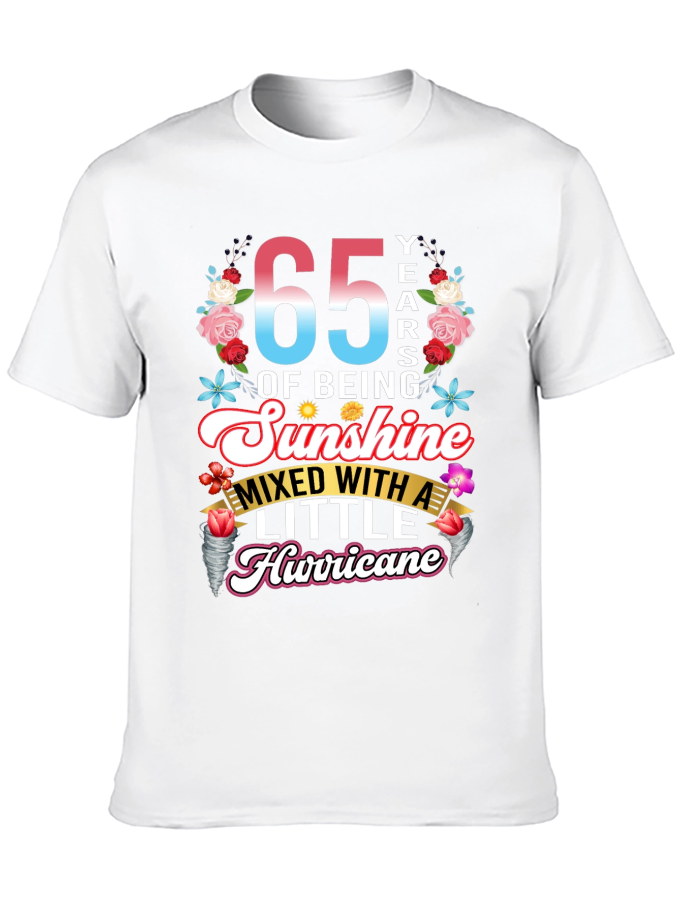 65 Years of Sunshine Hurricane T-Shirt