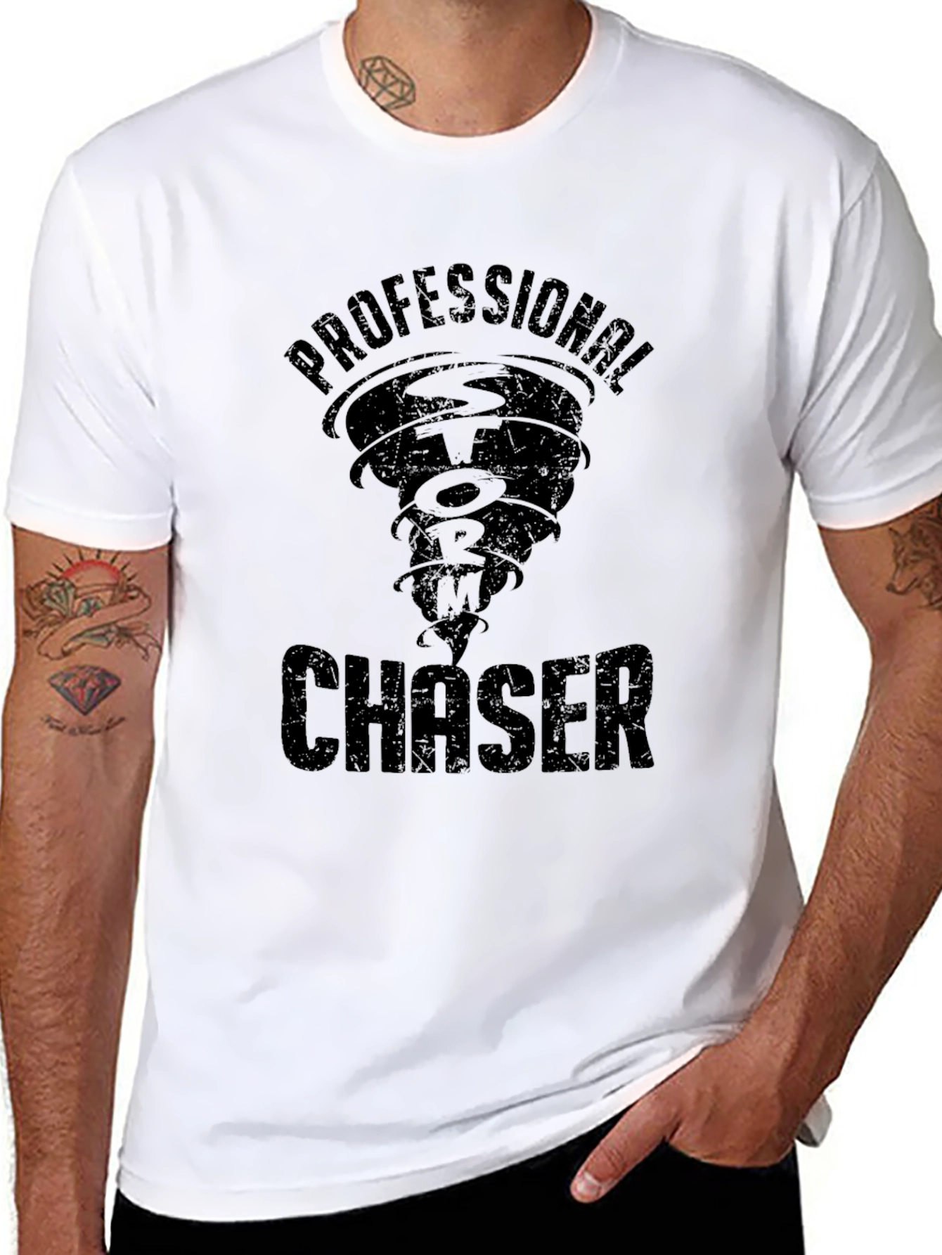 Professional Storm Chaser Graphic T-Shirt
