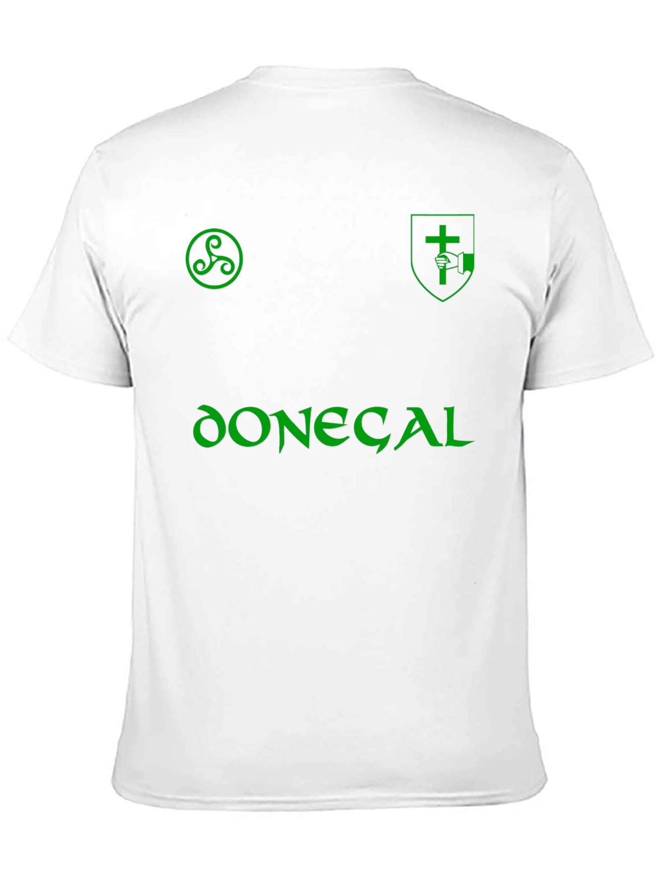 Donegal Green Print T-Shirt