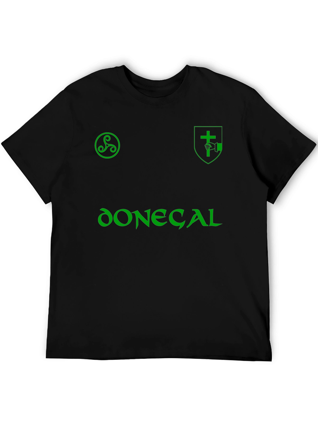Donegal Green Print T-Shirt