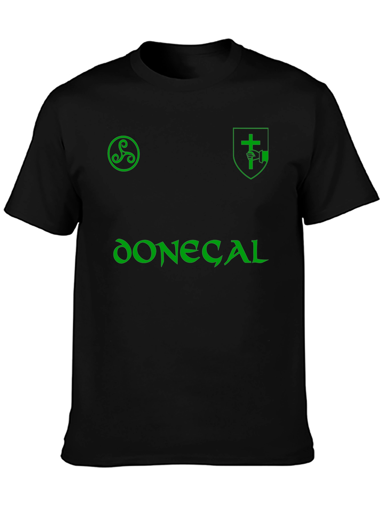 Donegal Green Print T-Shirt