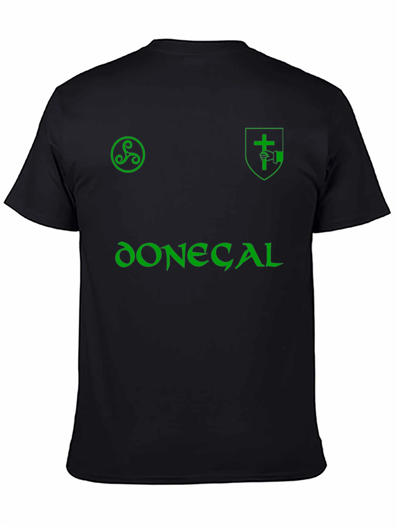 Donegal Green Print T-Shirt