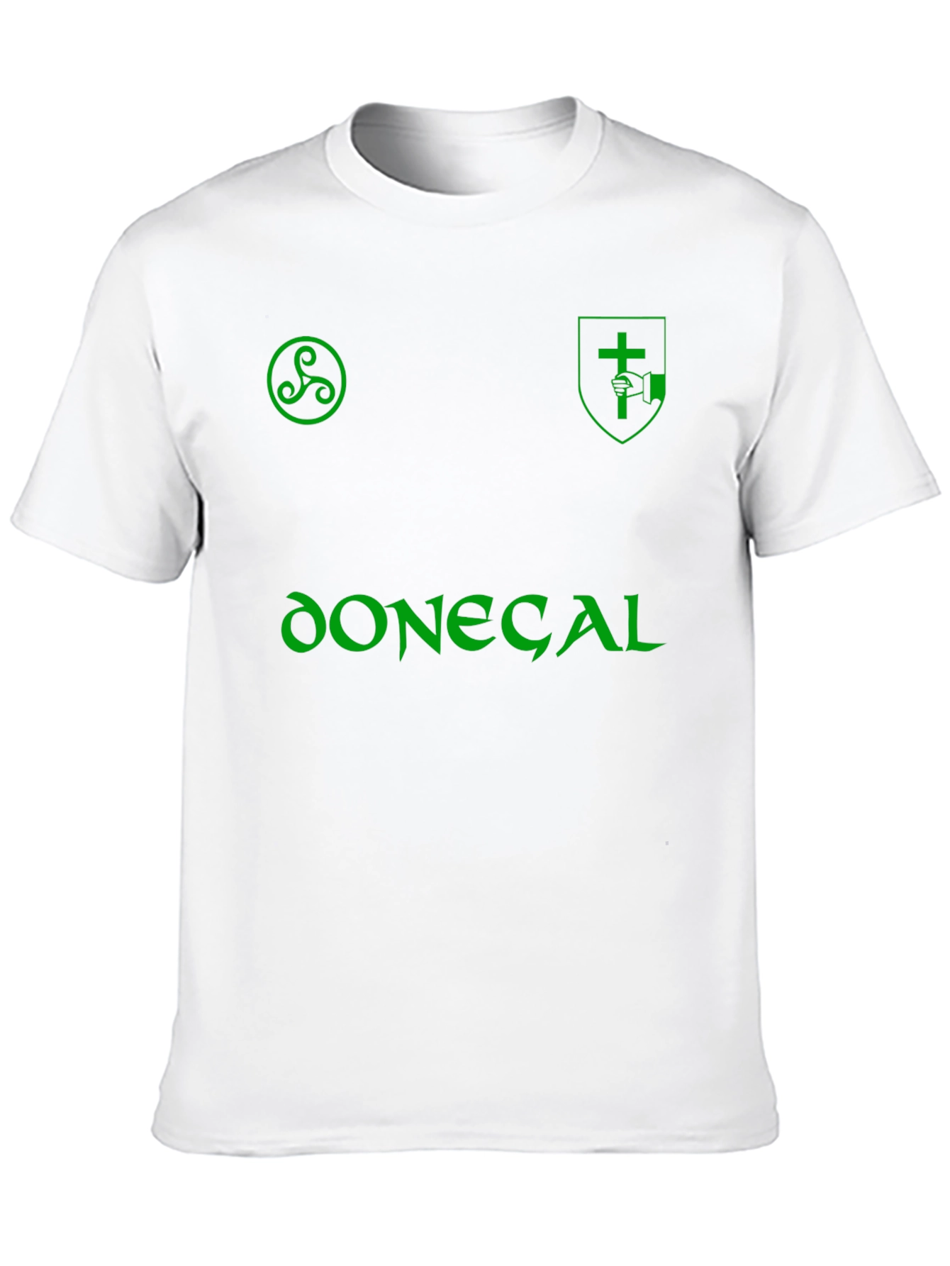 Donegal Green Print T-Shirt