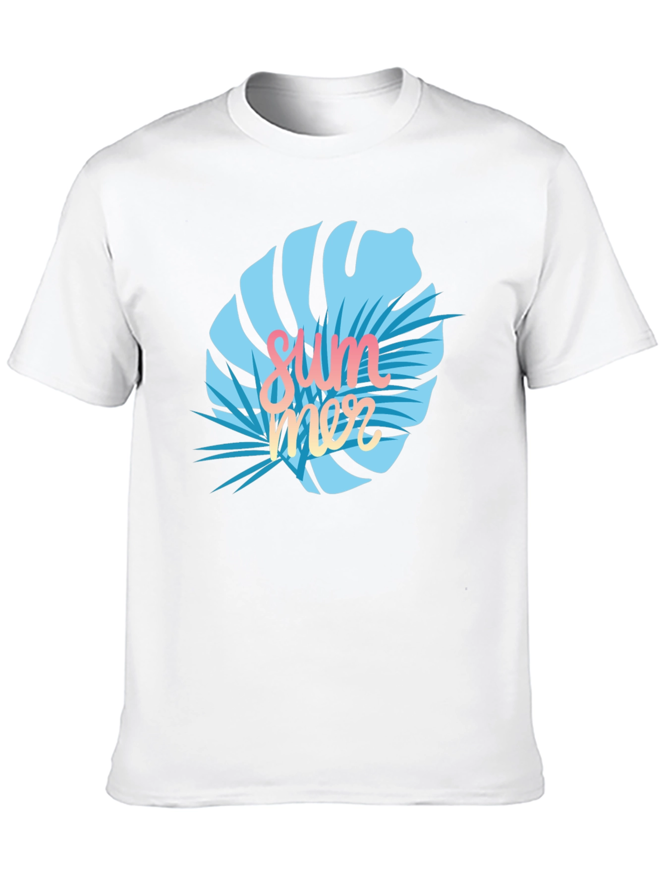 Summer Monstera Graphic T-Shirt