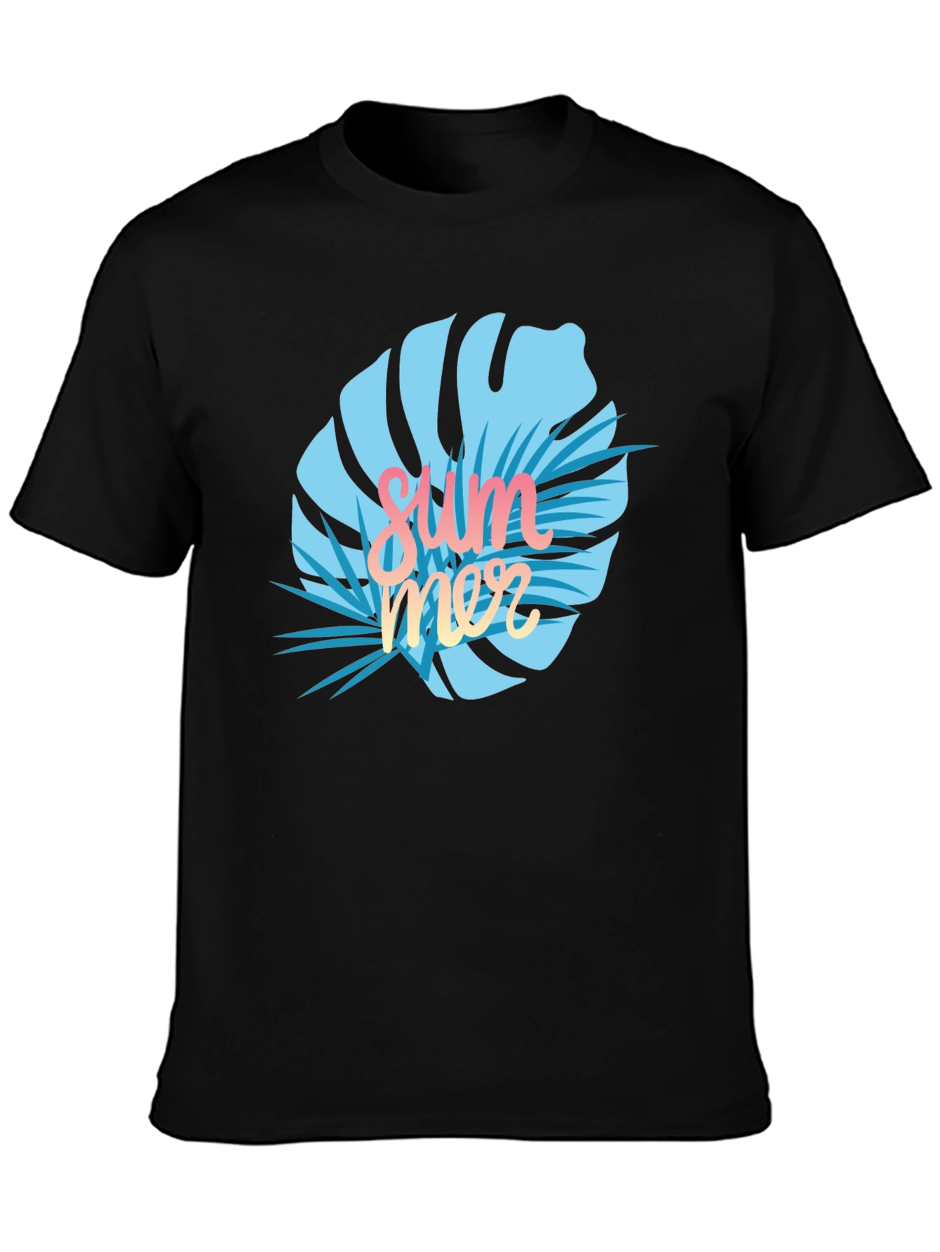 Summer Monstera Graphic T-Shirt