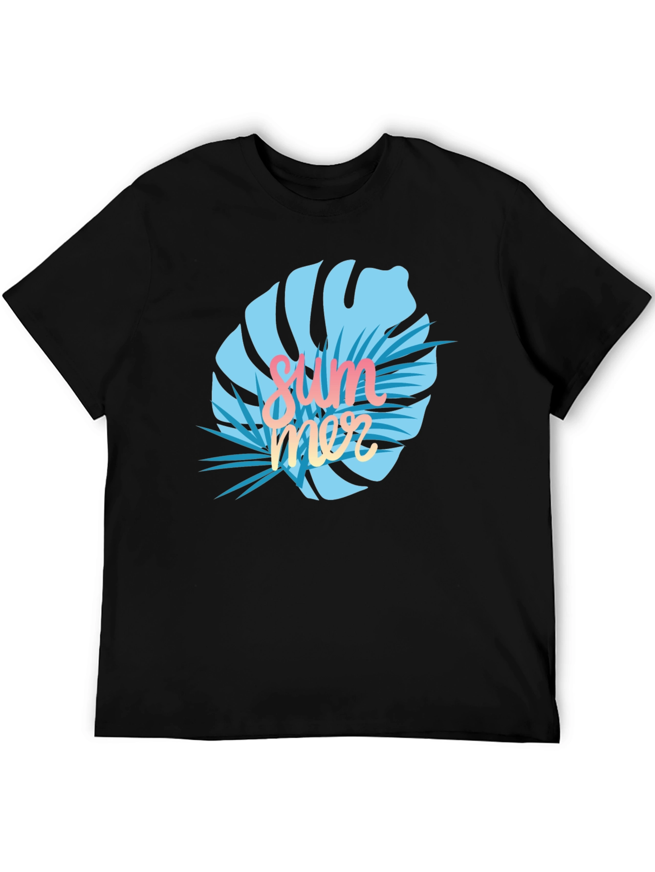 Summer Monstera Graphic T-Shirt