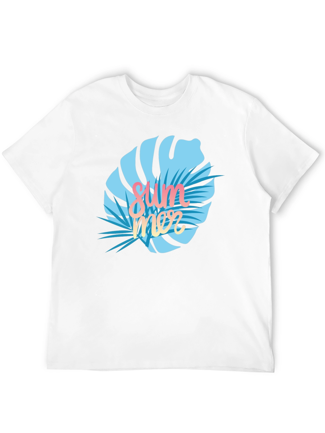 Summer Monstera Graphic T-Shirt
