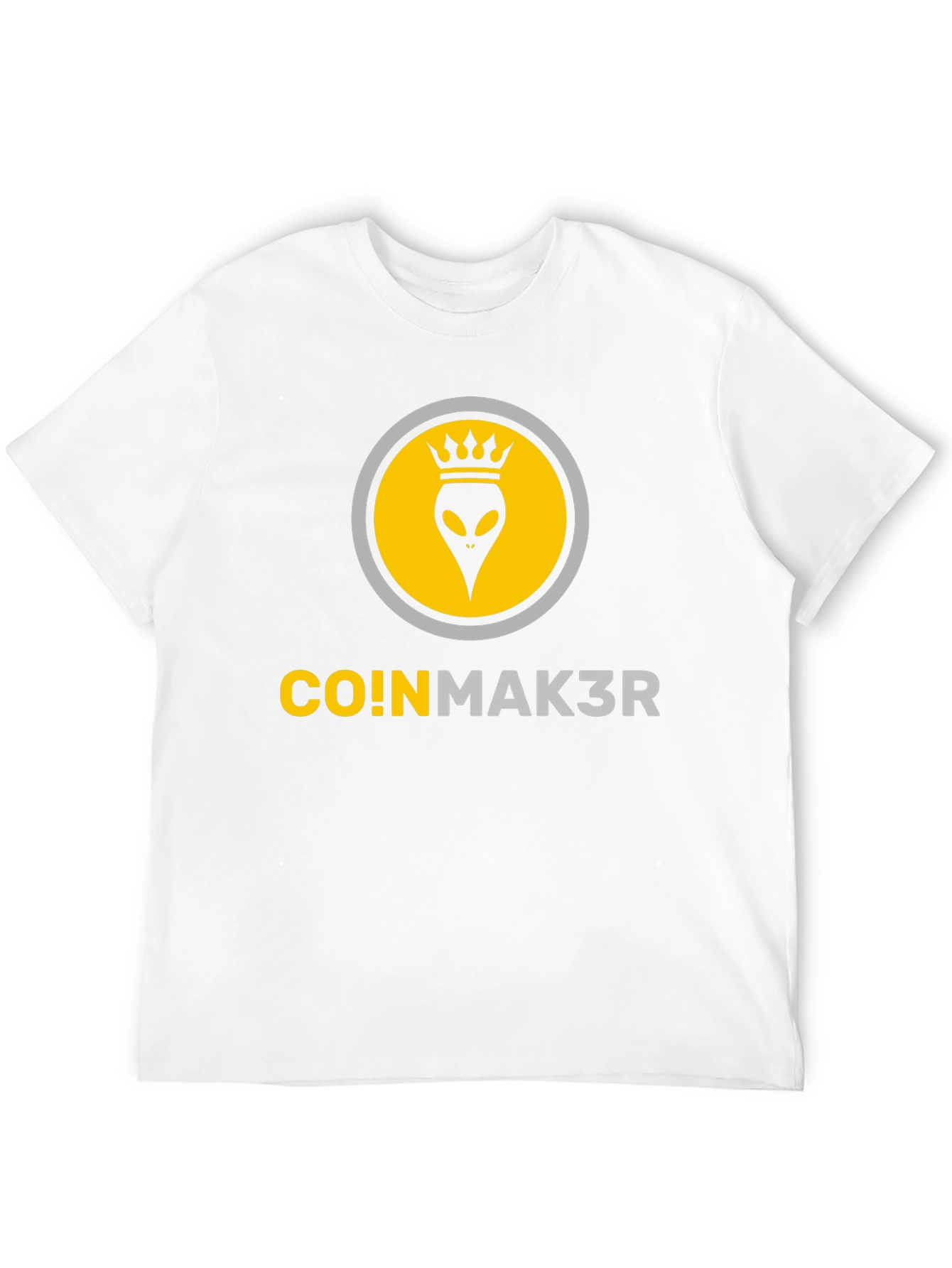 CO!NMAK3R T-Shirt - Alien Crown Design