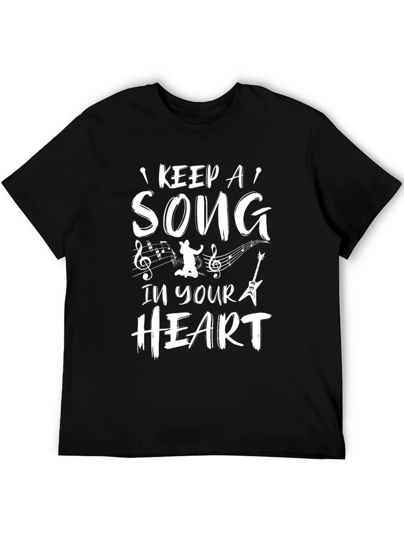 Keep A Song In Your Heart Graphic T-Shirt