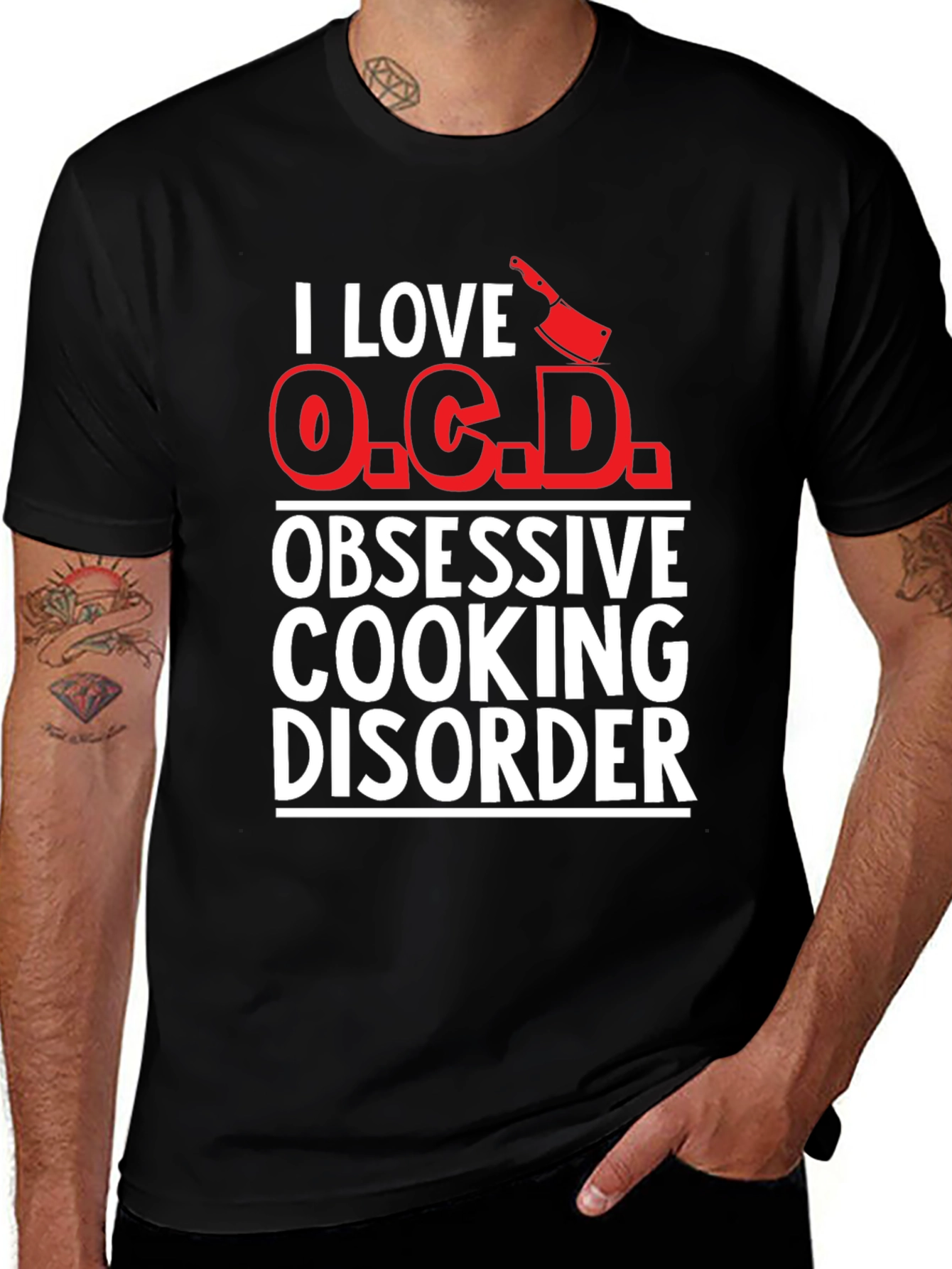 I Love O.C.D. Obsessive Cooking Disorder T-Shirt