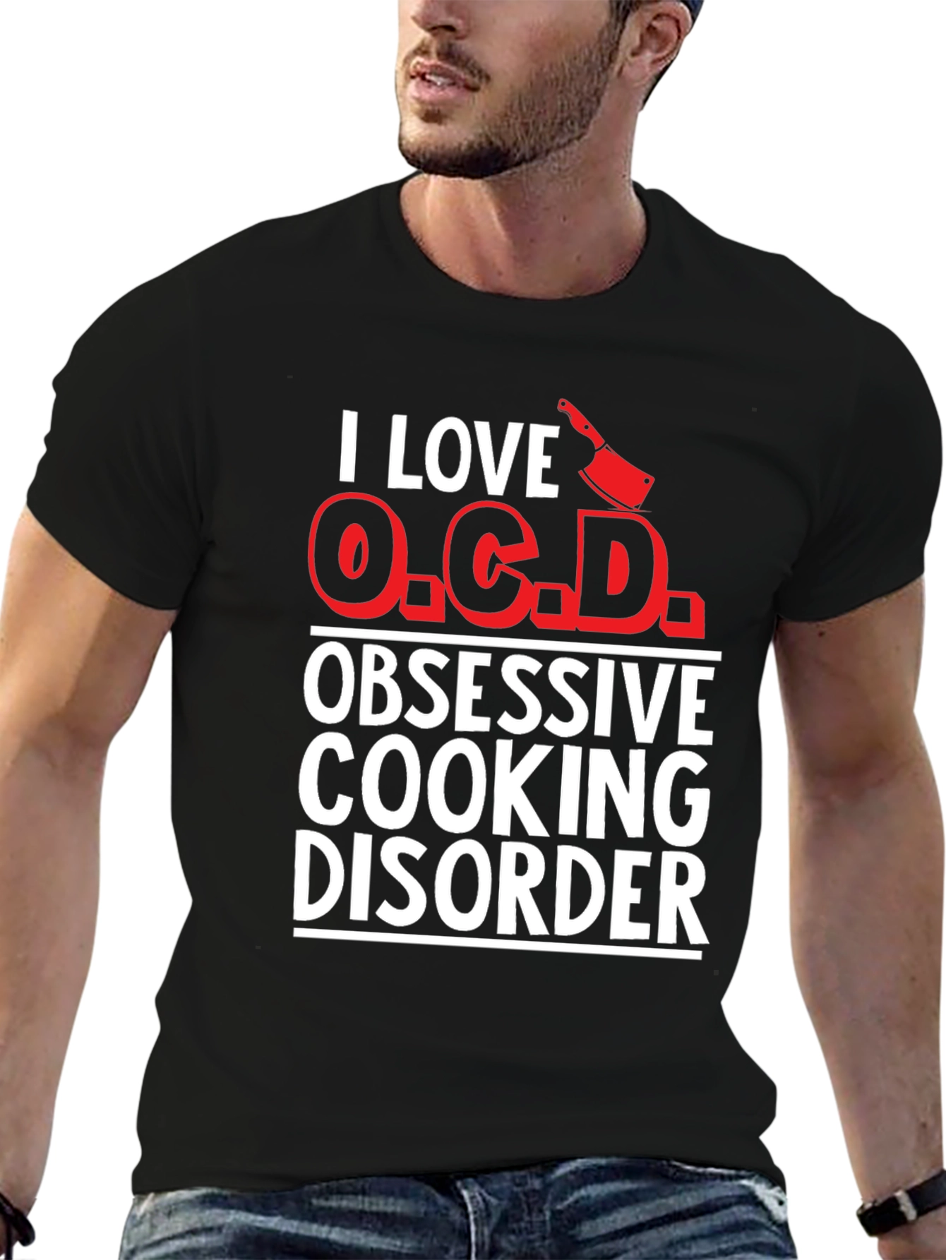 I Love O.C.D. Obsessive Cooking Disorder T-Shirt